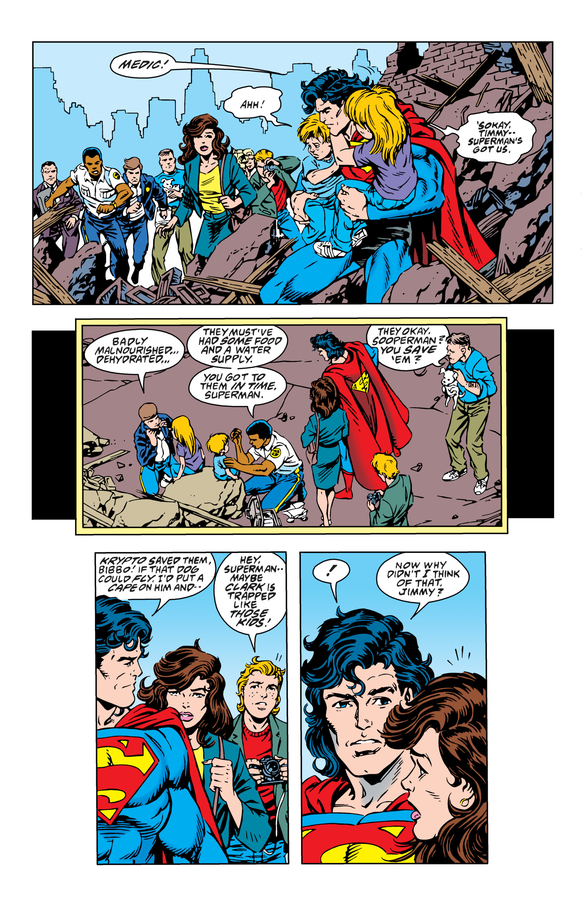 Read online Superman: The Return of Superman comic -  Issue # TPB 2 - 168