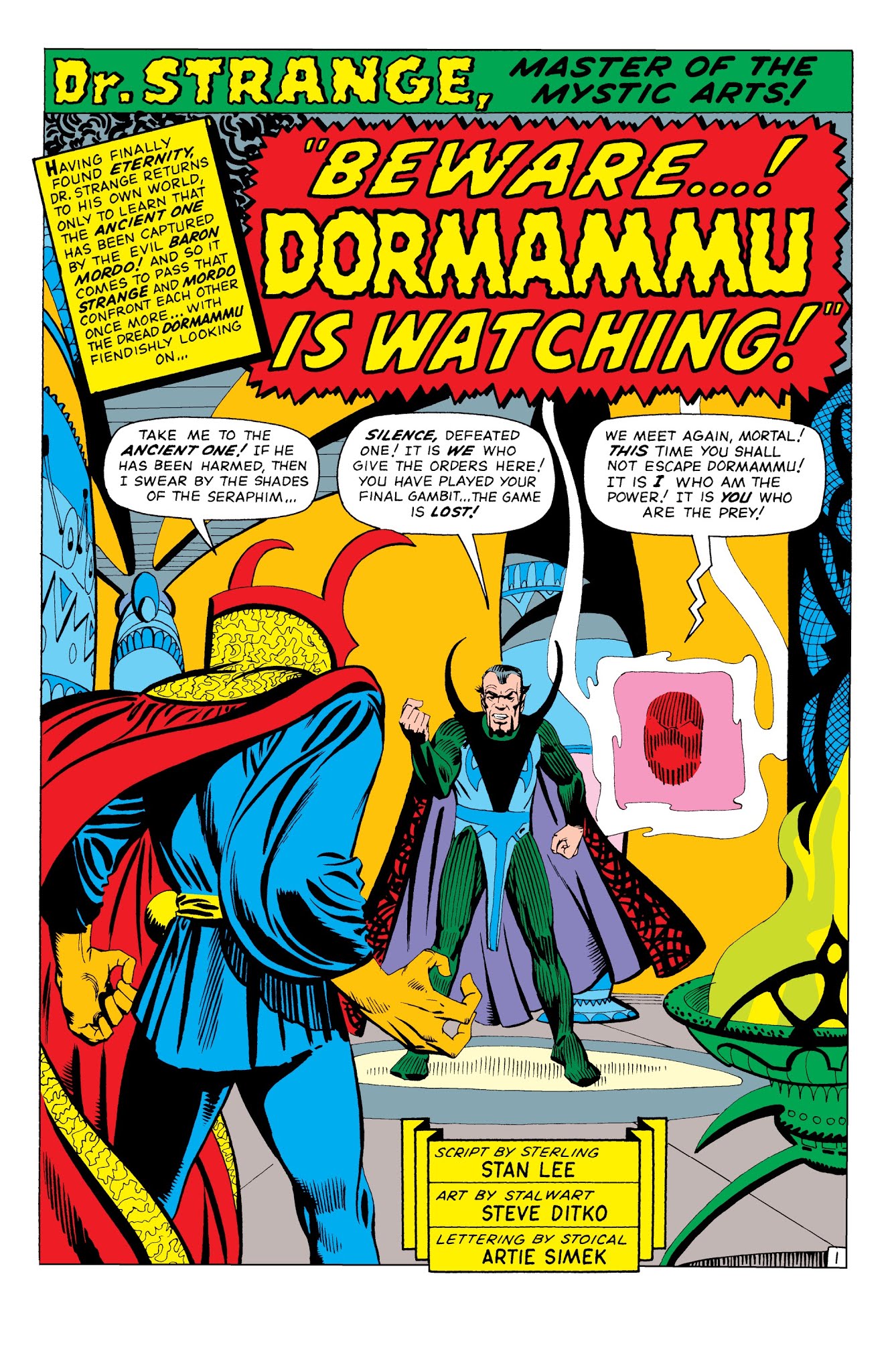 Read online Doctor Strange Epic Collection: Master of the Mystic Arts comic -  Issue # TPB (Part 3) - 75