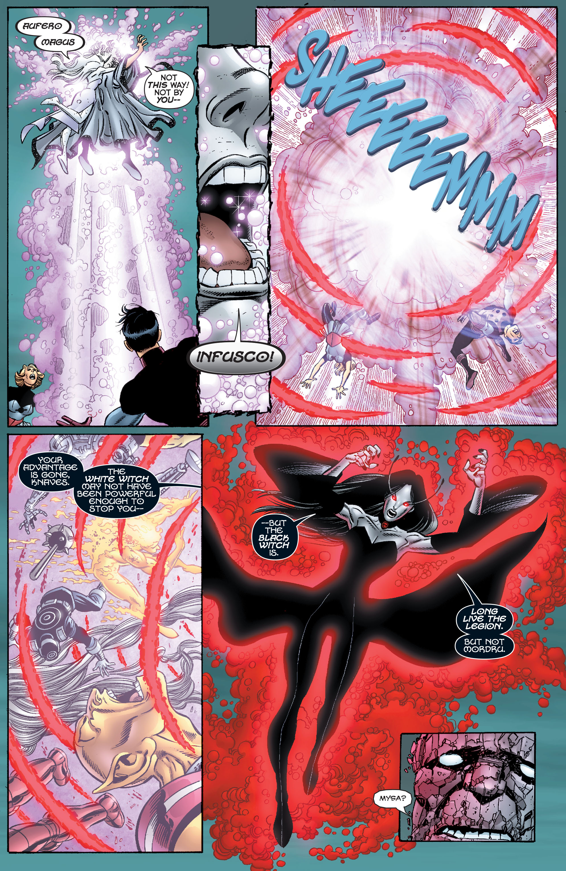 Read online Final Crisis: Legion of Three Worlds comic -  Issue #5 - 14