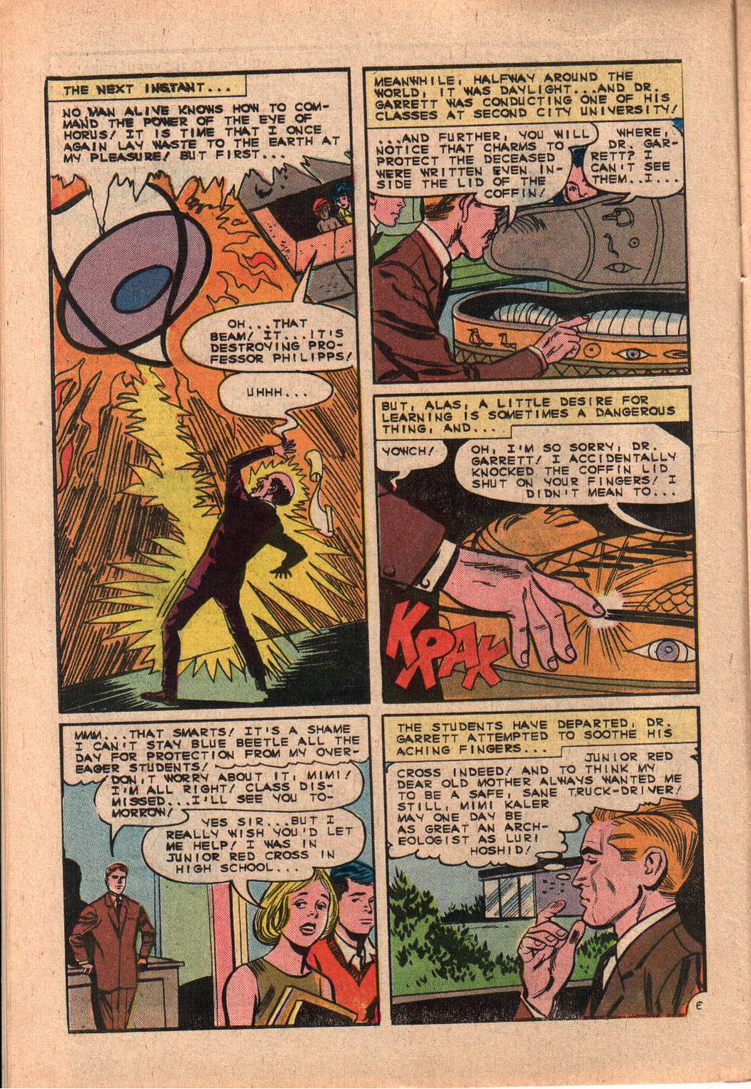 Read online Blue Beetle (1965) comic -  Issue #54 - 10
