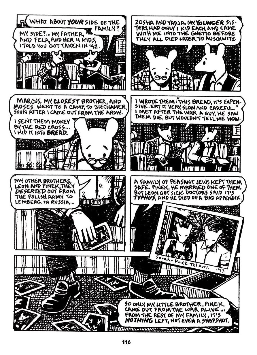 Read online Maus: A Survivor's Tale comic -  Issue # TPB 2 - 111