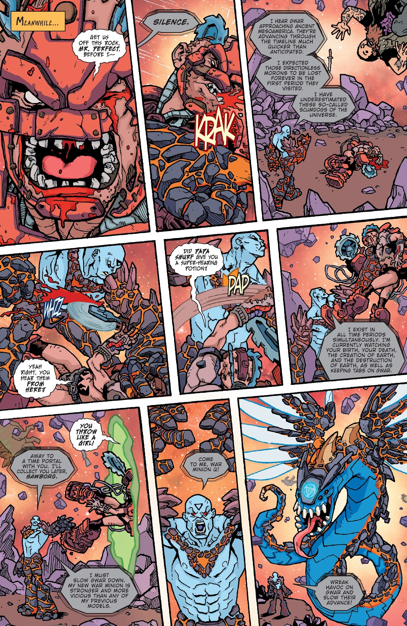 Read online Gwar: Orgasmageddon comic -  Issue #2 - 14