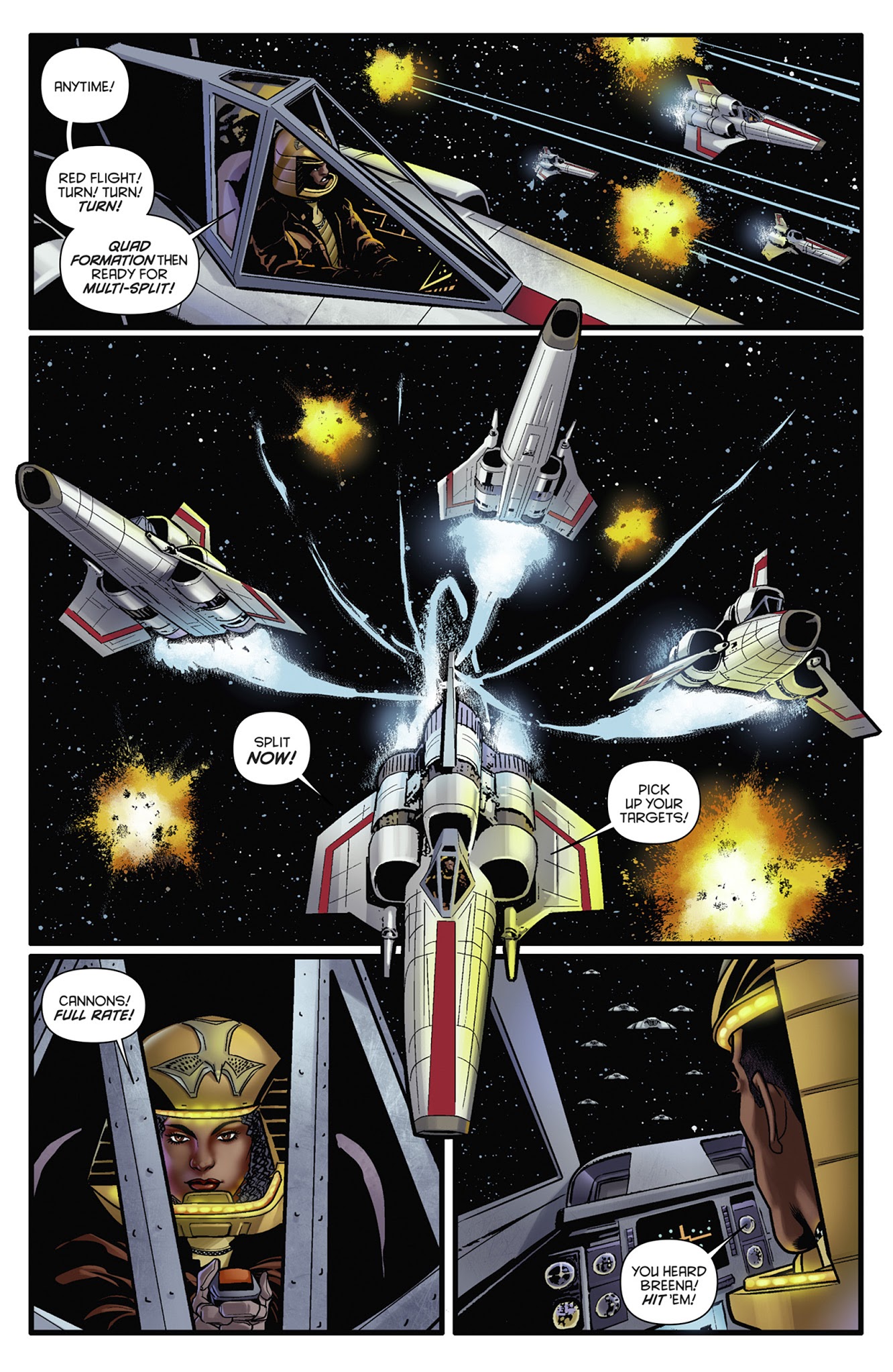 Read online Classic Battlestar Galactica: The Death of Apollo comic -  Issue #4 - 9
