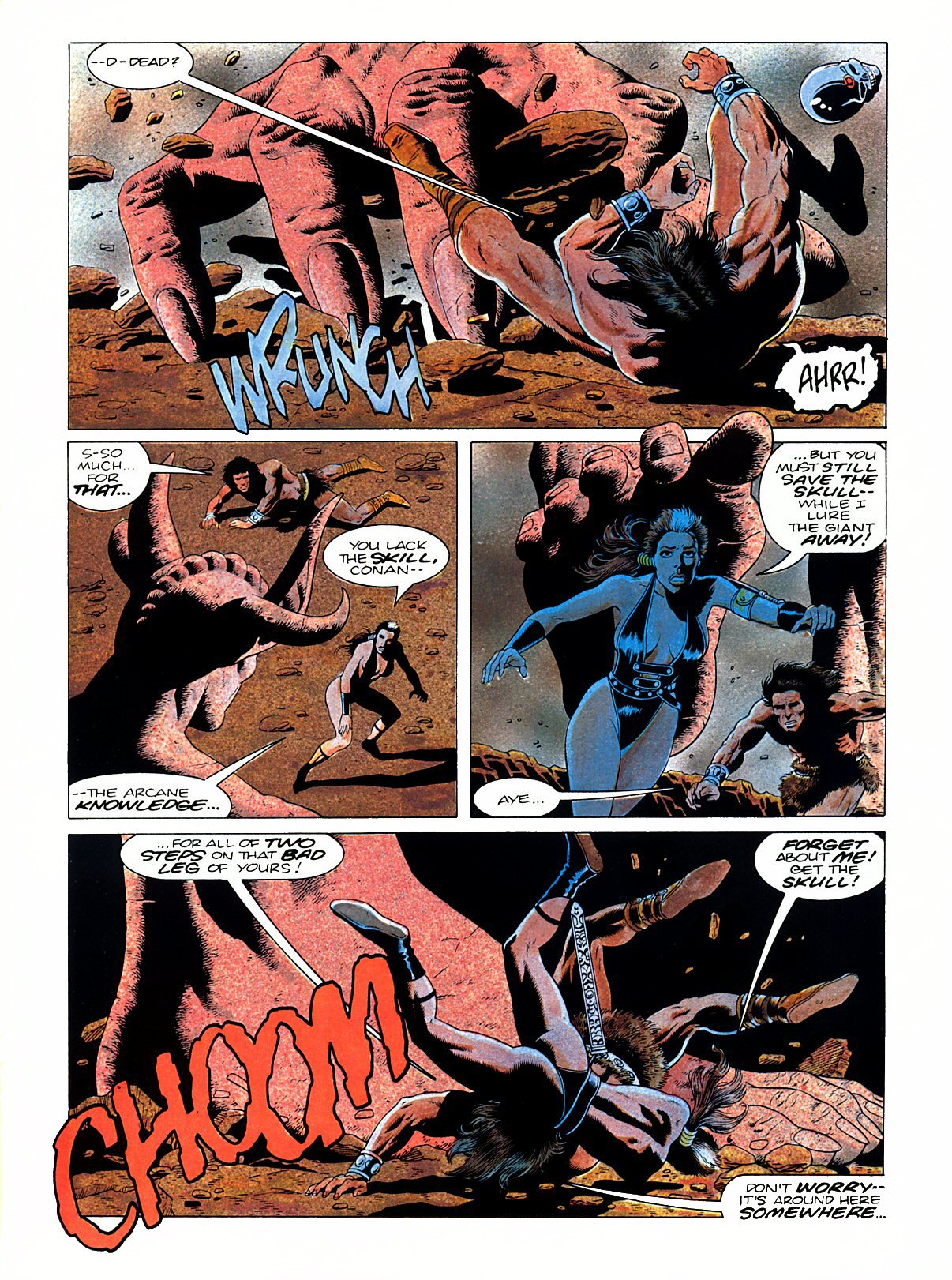 Read online Marvel Graphic Novel comic -  Issue #53 - Conan - The Skull of Set - 58