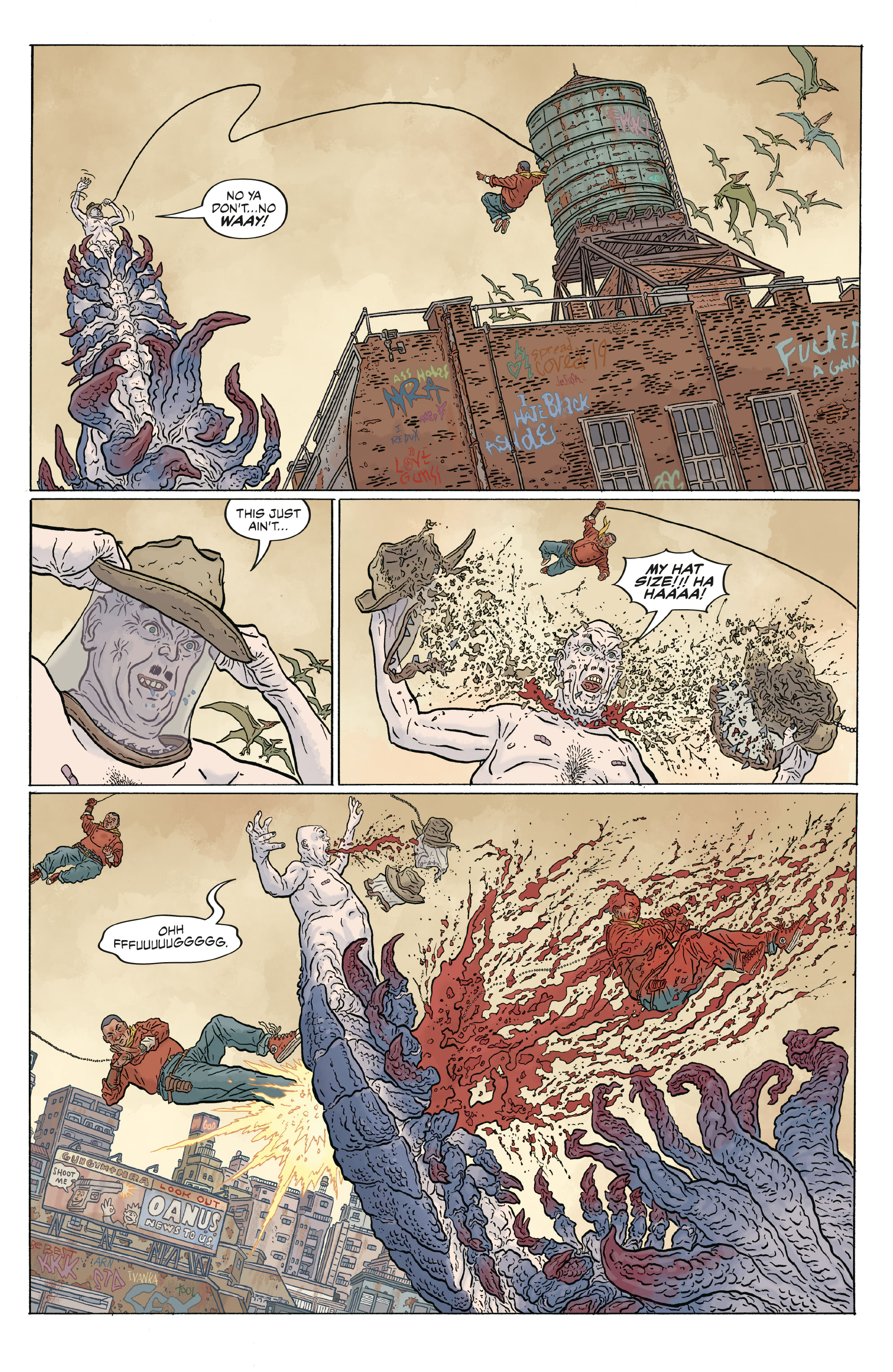 Read online Shaolin Cowboy: Cruel to Be Kin comic -  Issue #6 - 19