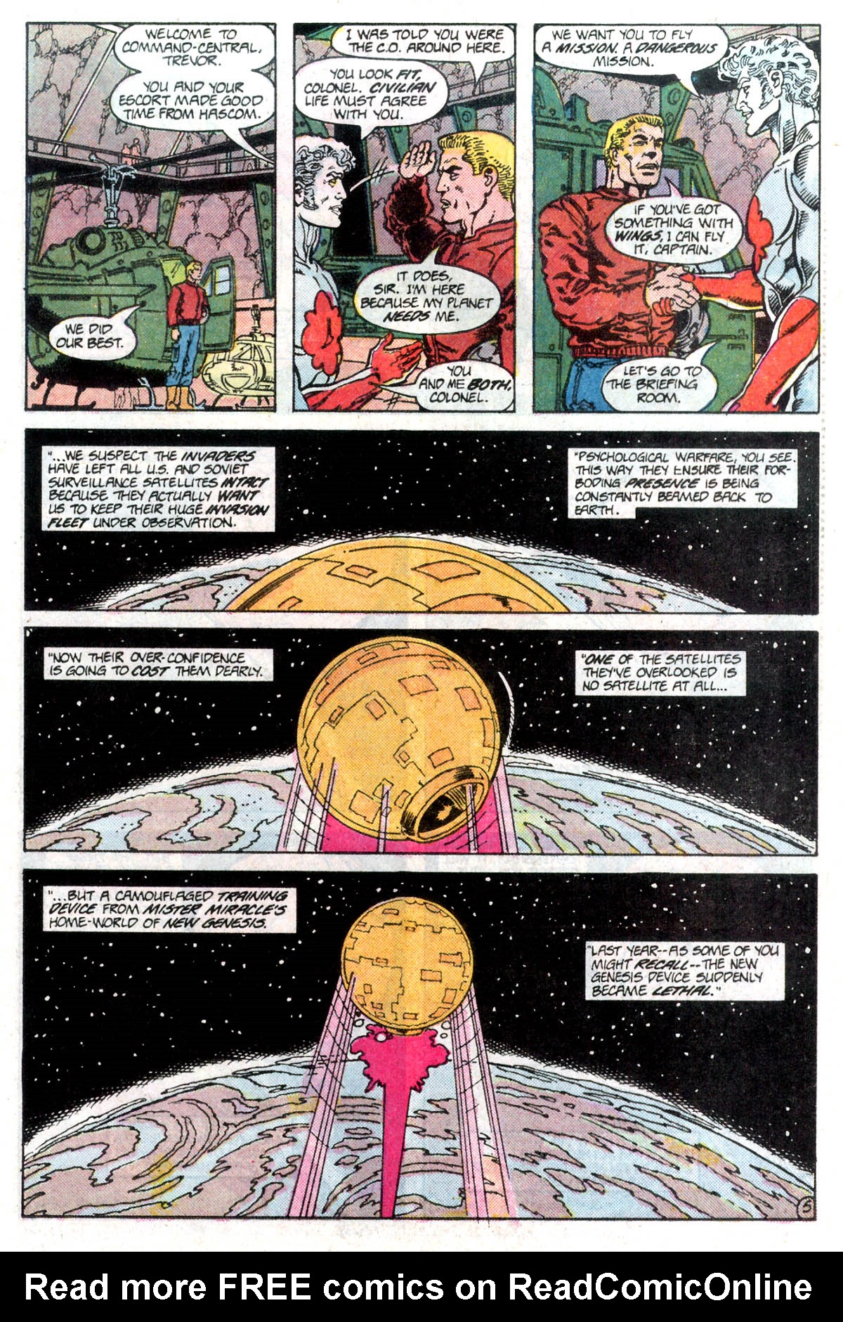 Read online Captain Atom (1987) comic -  Issue #24 - 6