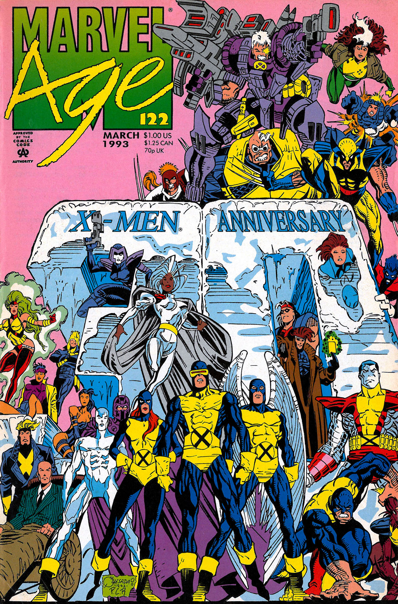 Read online Marvel Age comic -  Issue #122 - 1