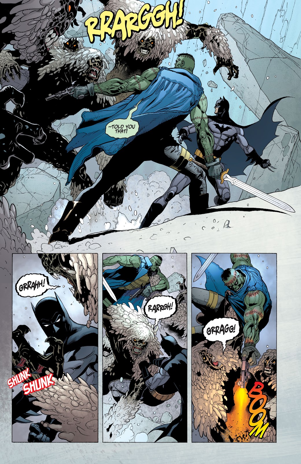Batman and Robin (2011) issue 31 - Batman and Frankenstein - Page 15