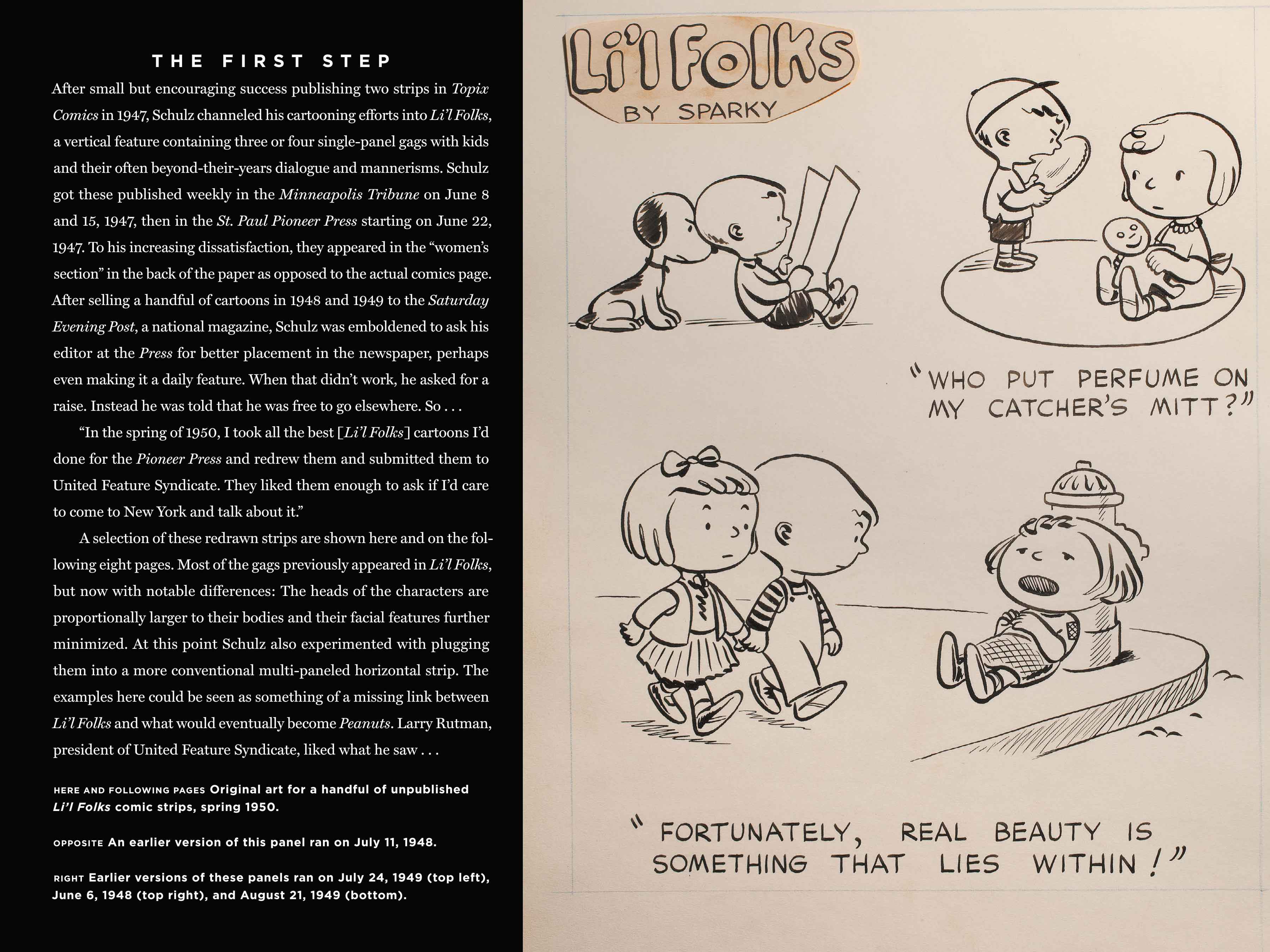 Read online Only What's Necessary: Charles M. Schulz and the Art of Peanuts comic -  Issue # TPB (Part 1) - 39