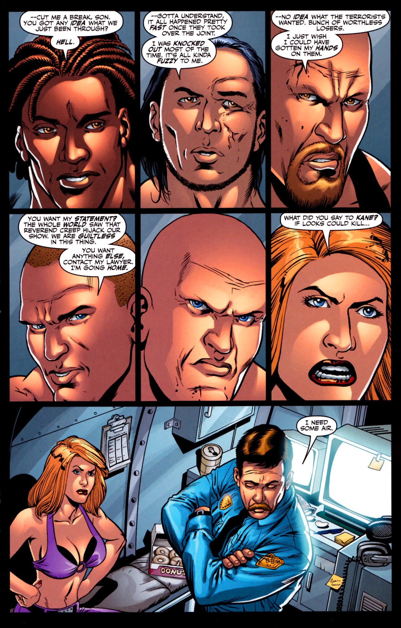 Read online WWE Heroes comic -  Issue #6 - 5