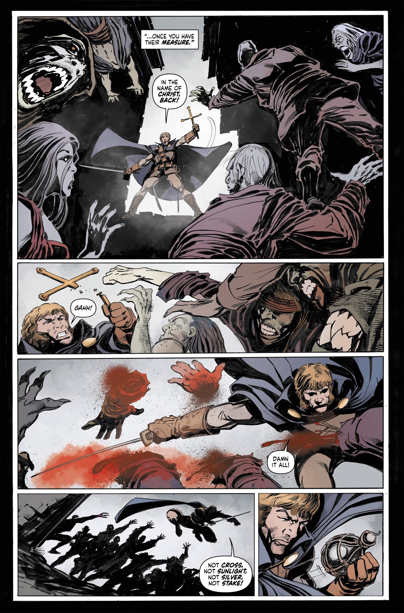 Read online Captain Kronos - Vampire Hunter comic -  Issue #2 - 21