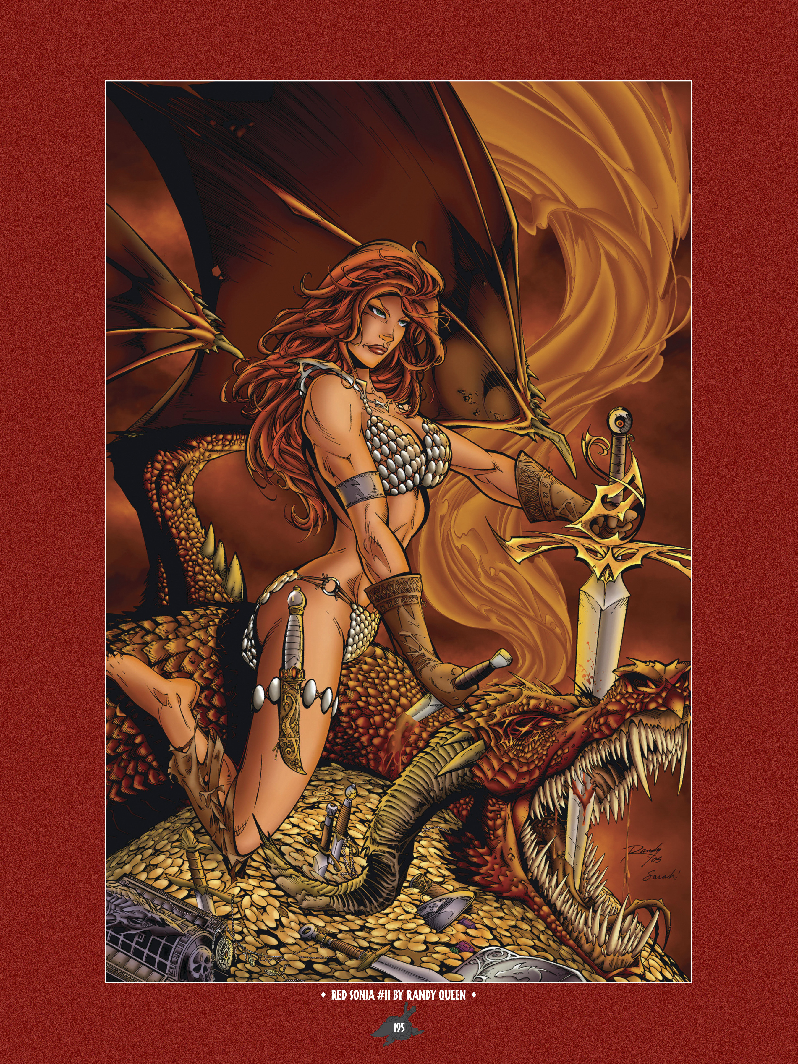 Read online The Art of Red Sonja comic -  Issue # TPB 1 (Part 2) - 87