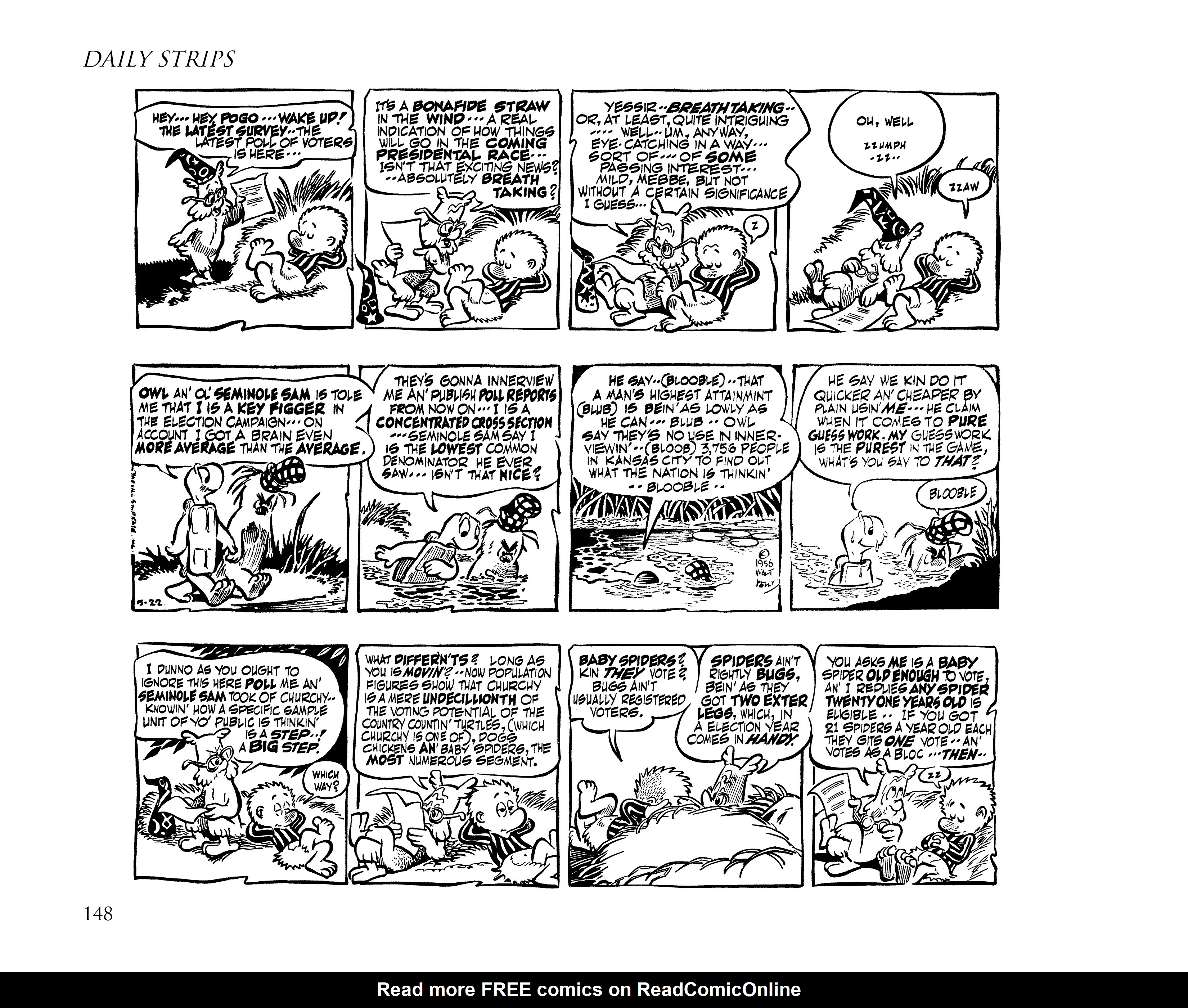 Read online Pogo by Walt Kelly: The Complete Syndicated Comic Strips comic -  Issue # TPB 4 (Part 2) - 60