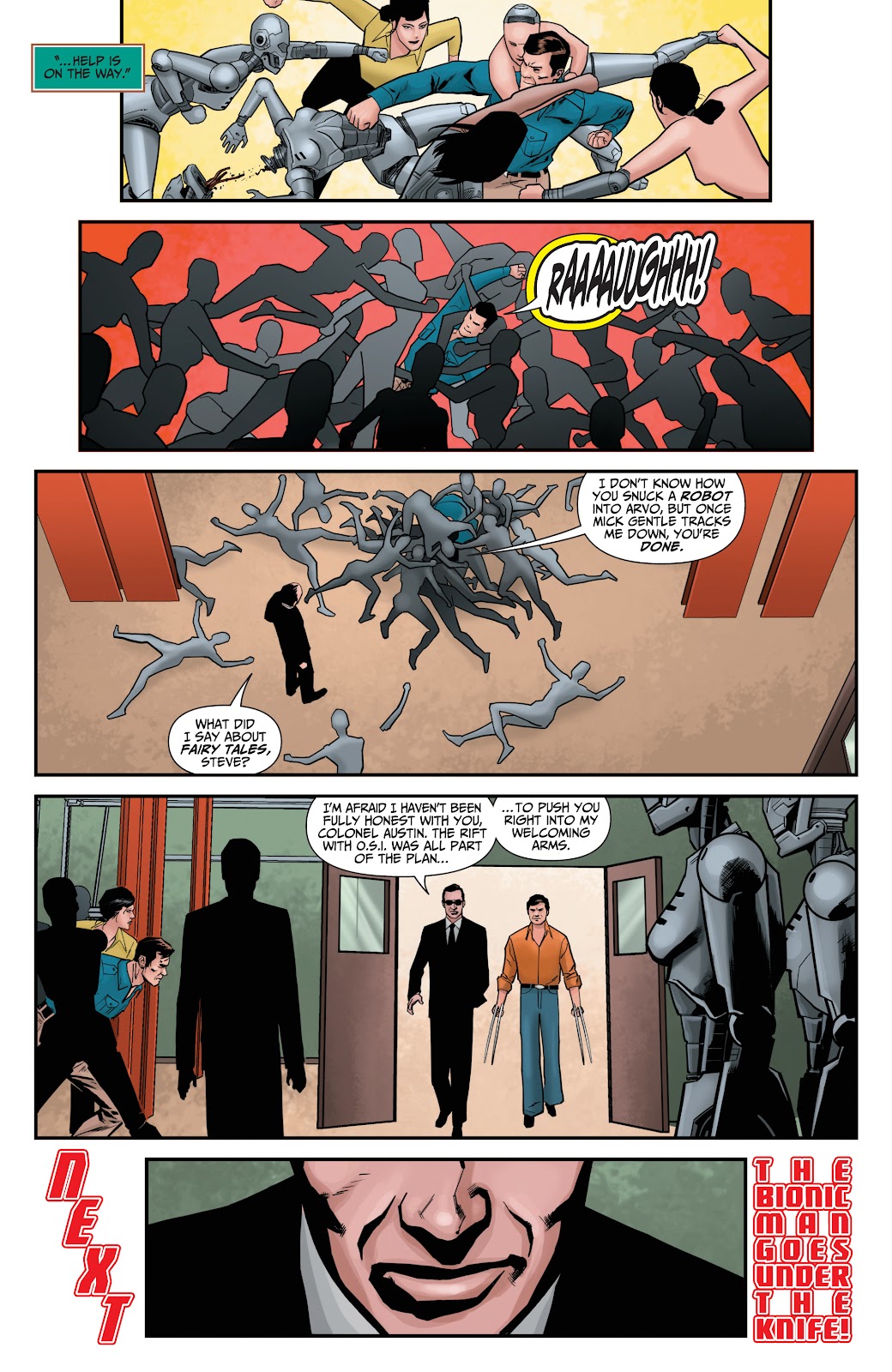 The Six Million Dollar Man: Fall of Man issue 4 - Page 23