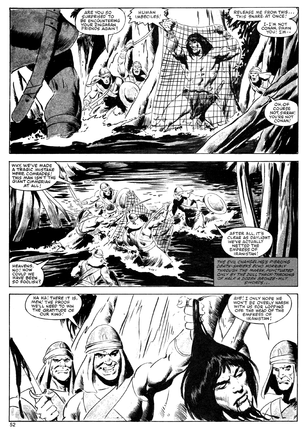 Read online The Savage Sword Of Conan comic -  Issue #73 - 52