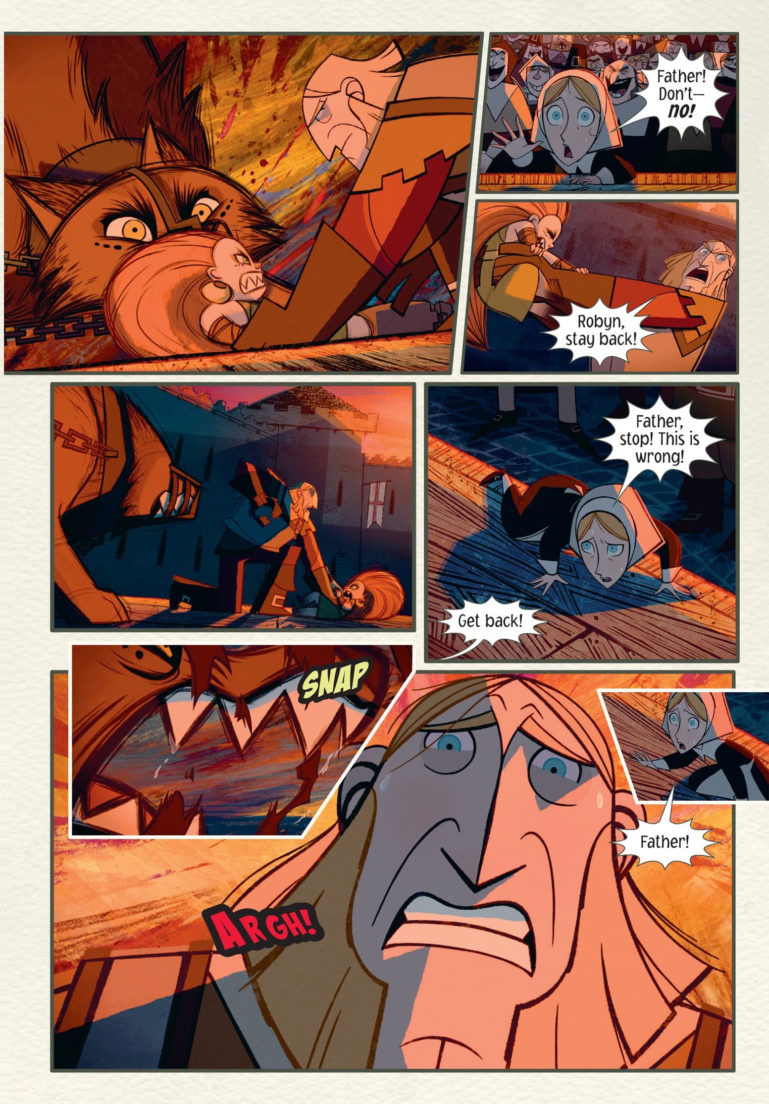 Read online Wolfwalkers: The Graphic Novel comic -  Issue # TPB (Part 3) - 2