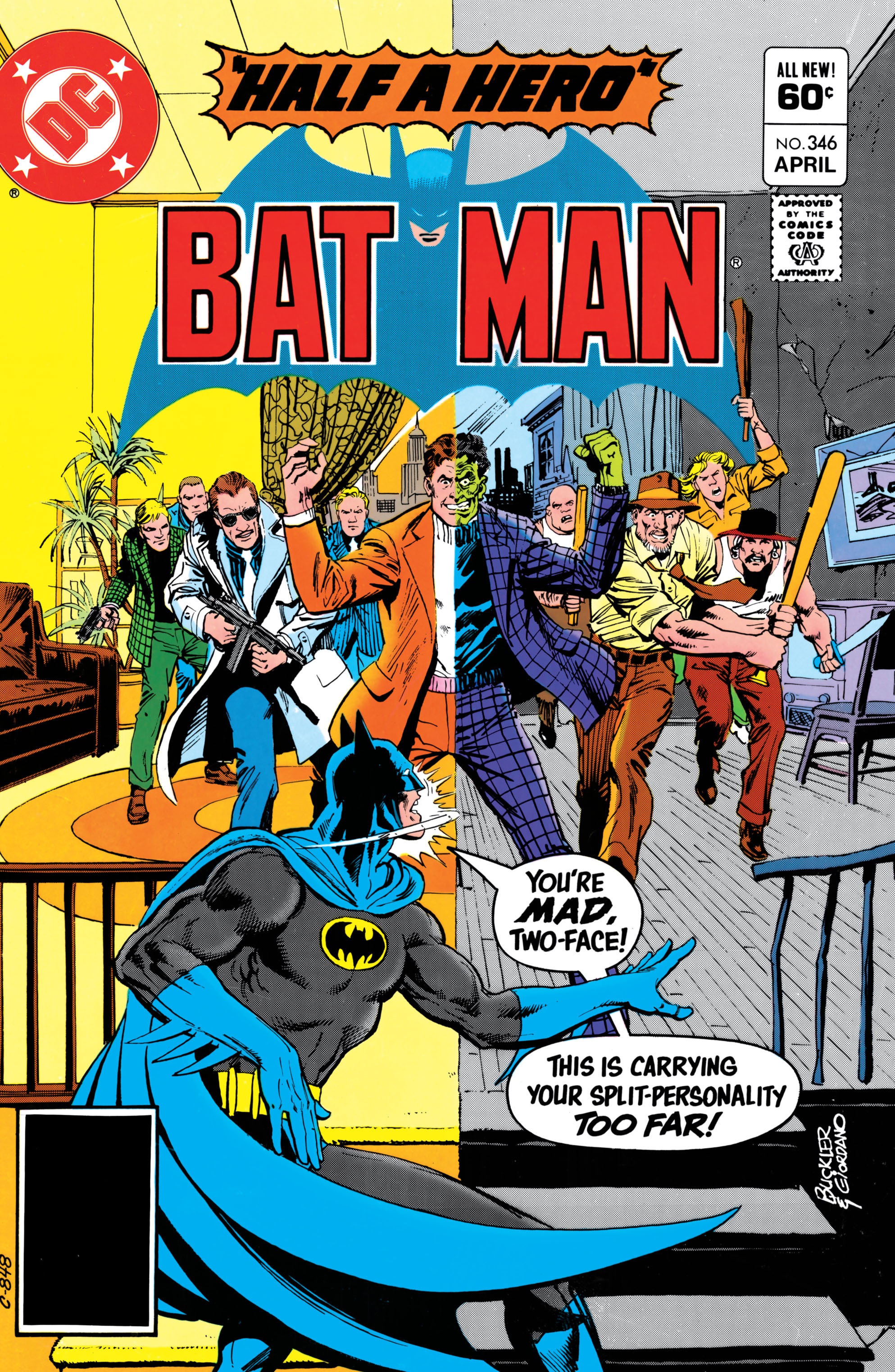 Read online Batman (1940) comic -  Issue #346 - 1