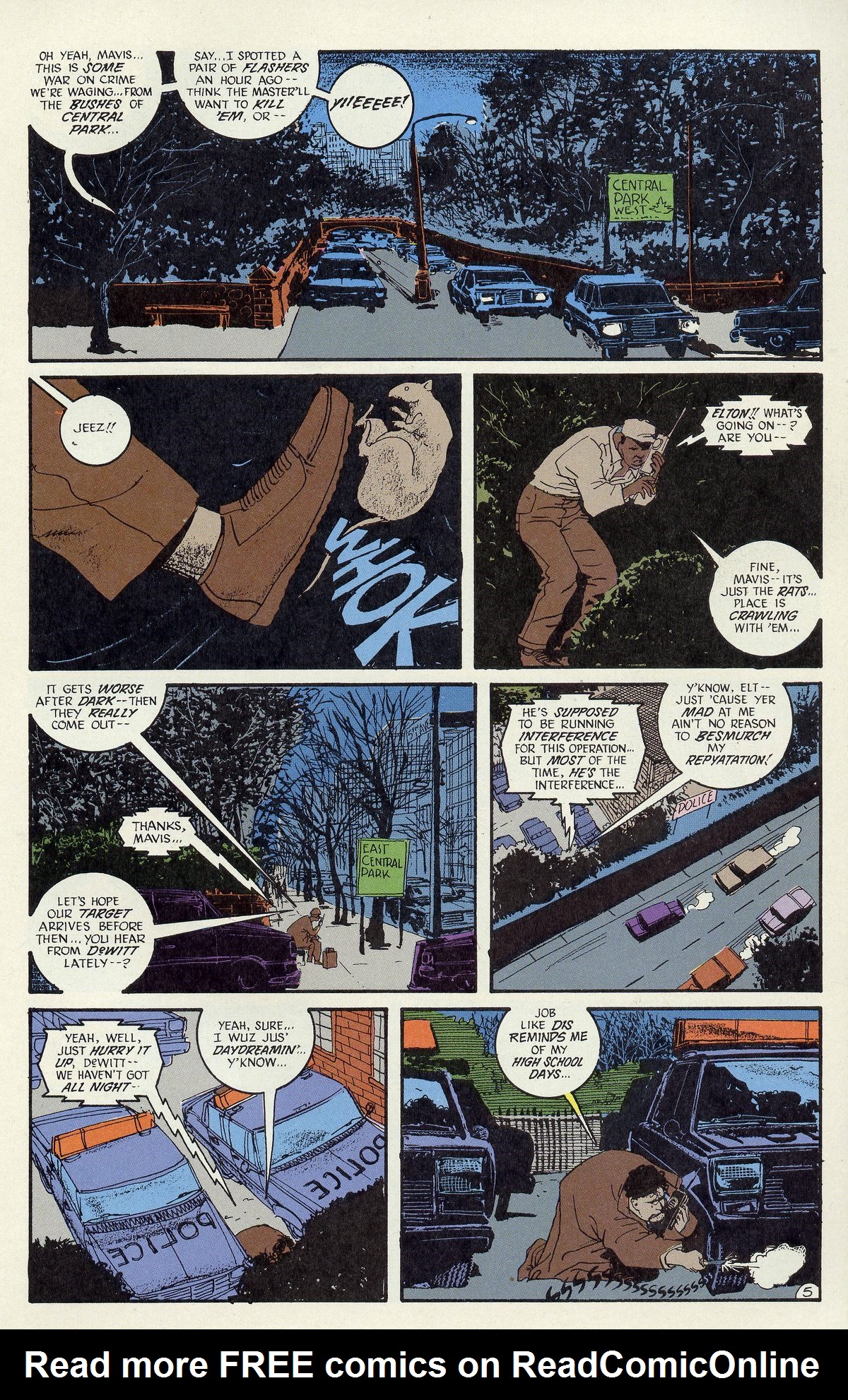 Read online The Shadow (1987) comic -  Issue #9 - 7