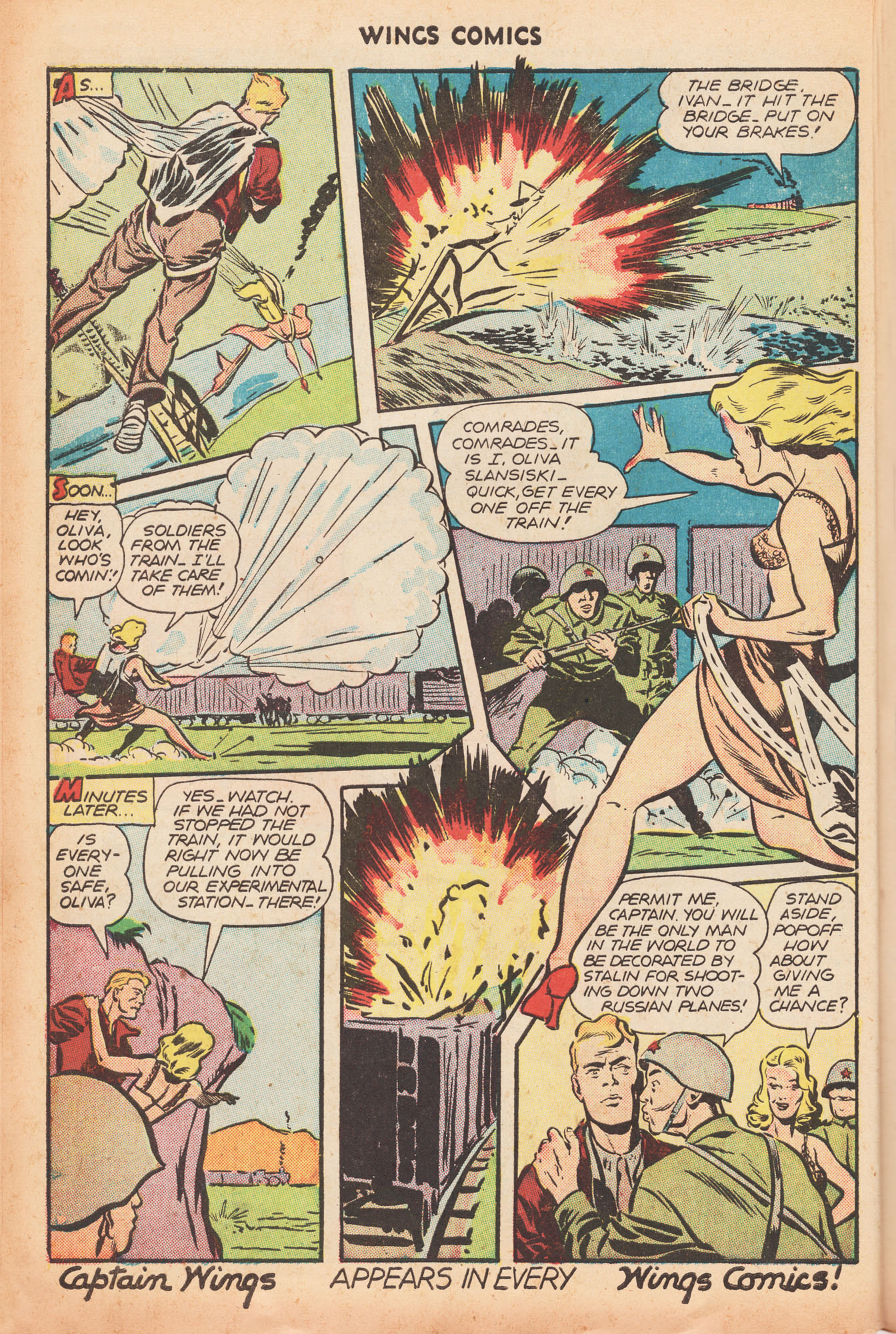 Read online Wings Comics comic -  Issue #73 - 12