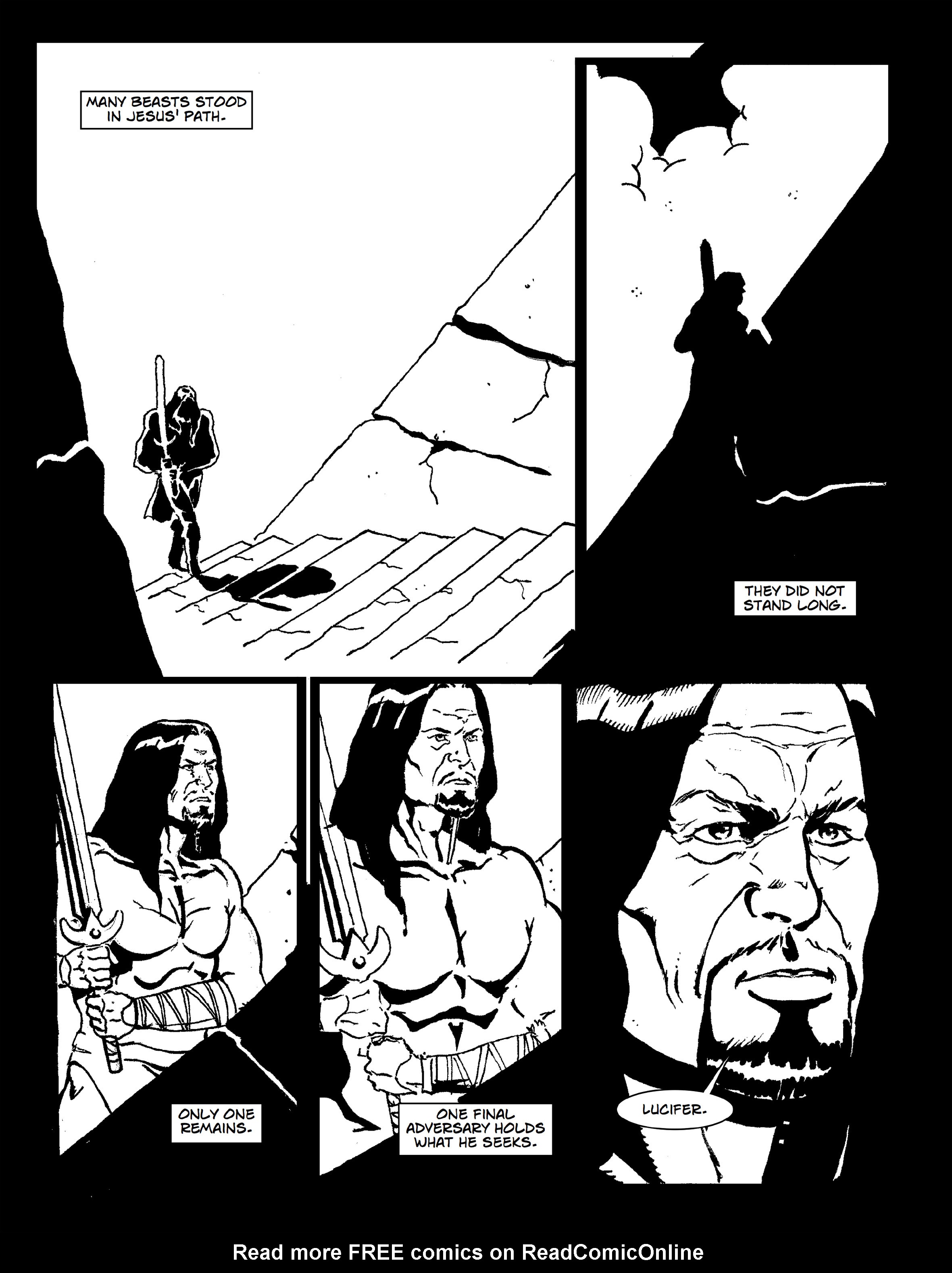 Read online Jesus Christ Demon Slayer comic -  Issue #3 - 4