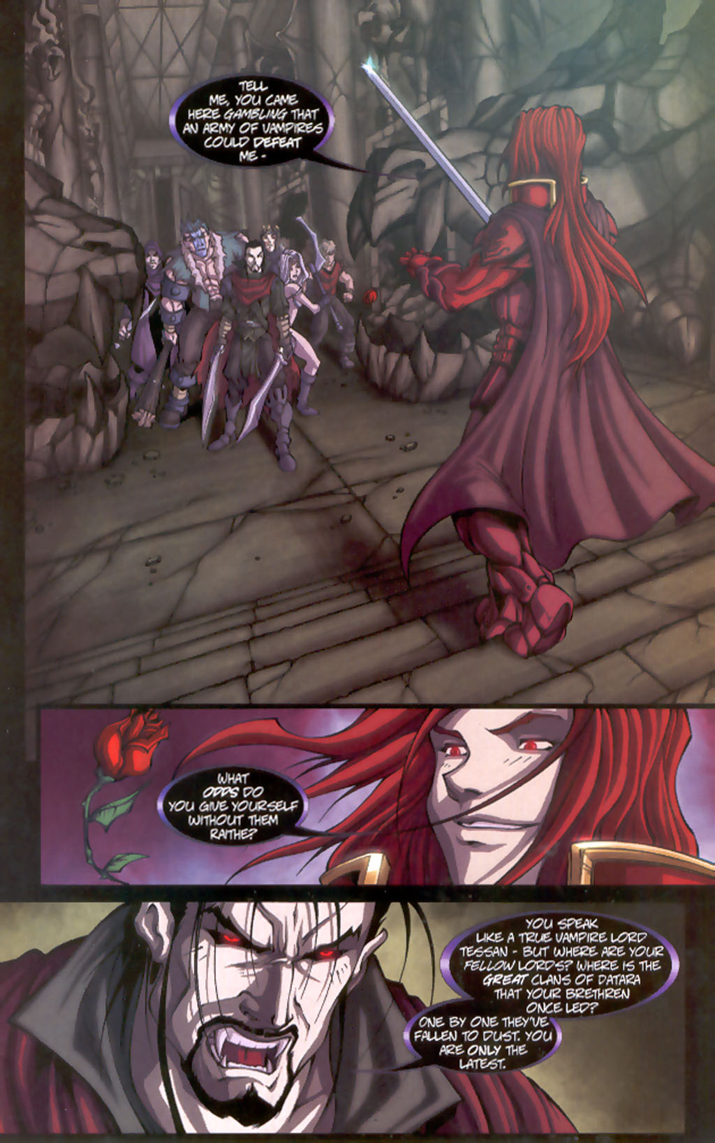 Read online Banished Knights comic -  Issue #4 - 3