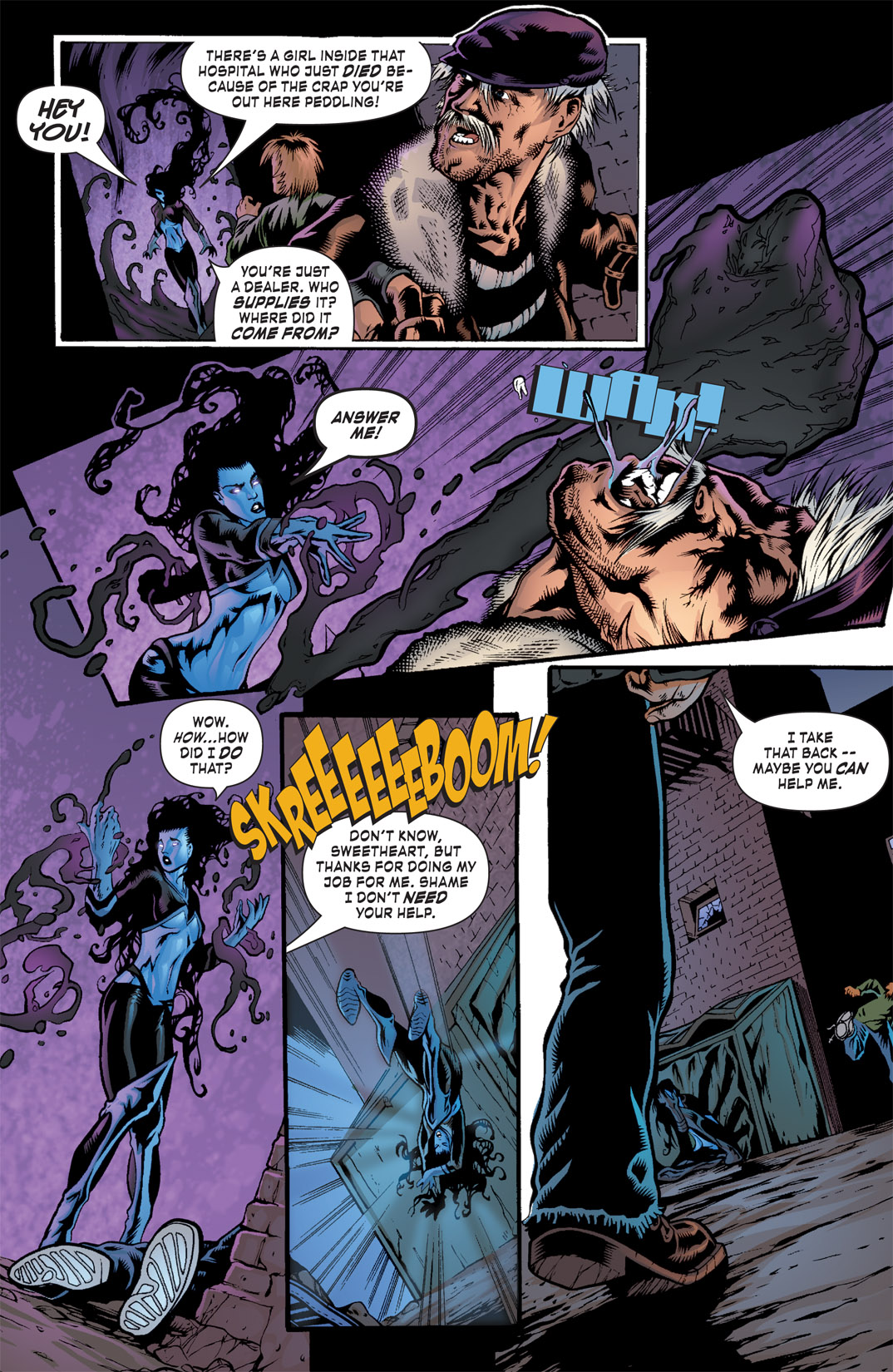 Read online Blacklight comic -  Issue #1 - 23