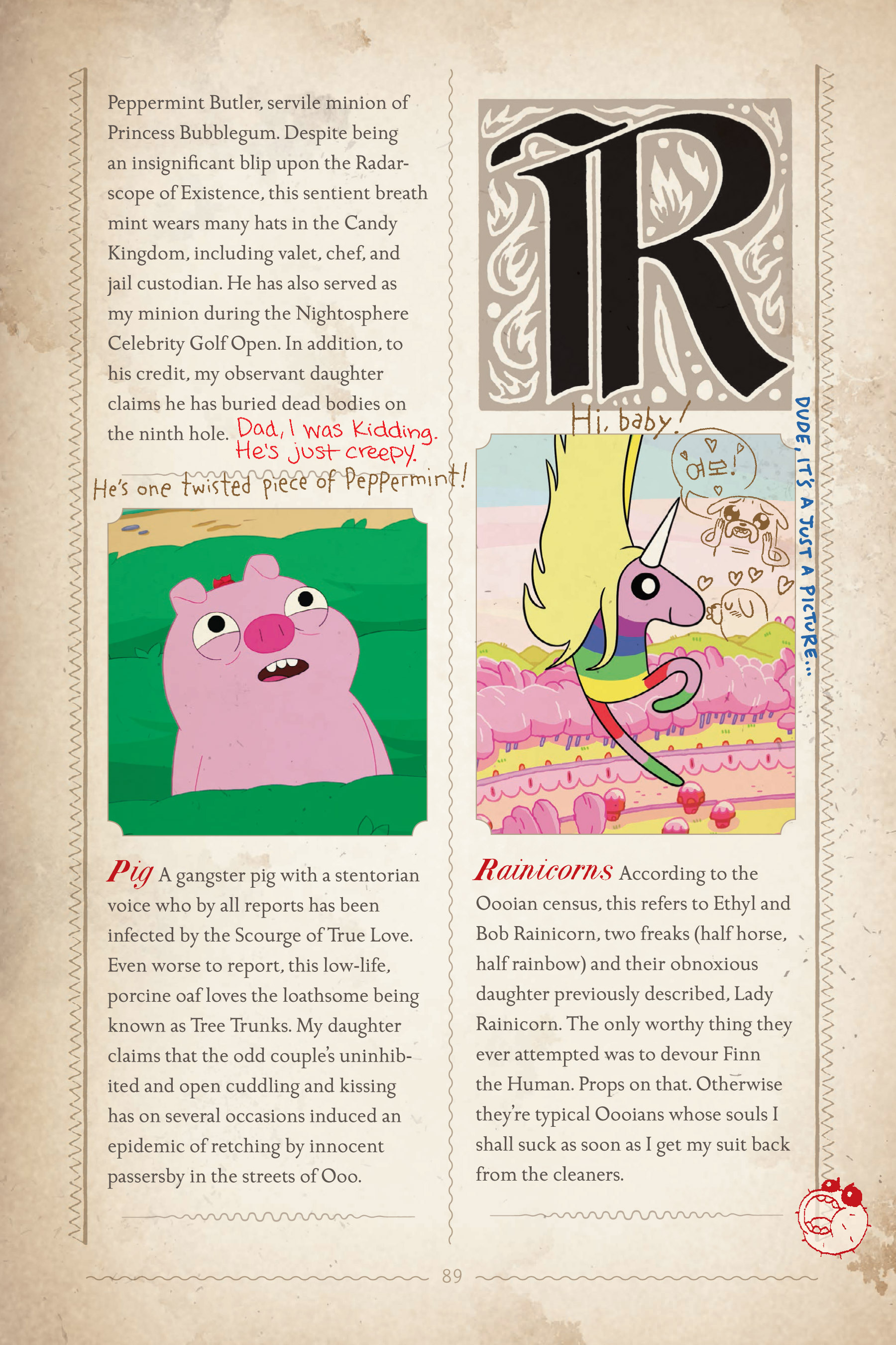 Read online The Adventure Time Encyclopaedia comic -  Issue # TPB (Part 1) - 91