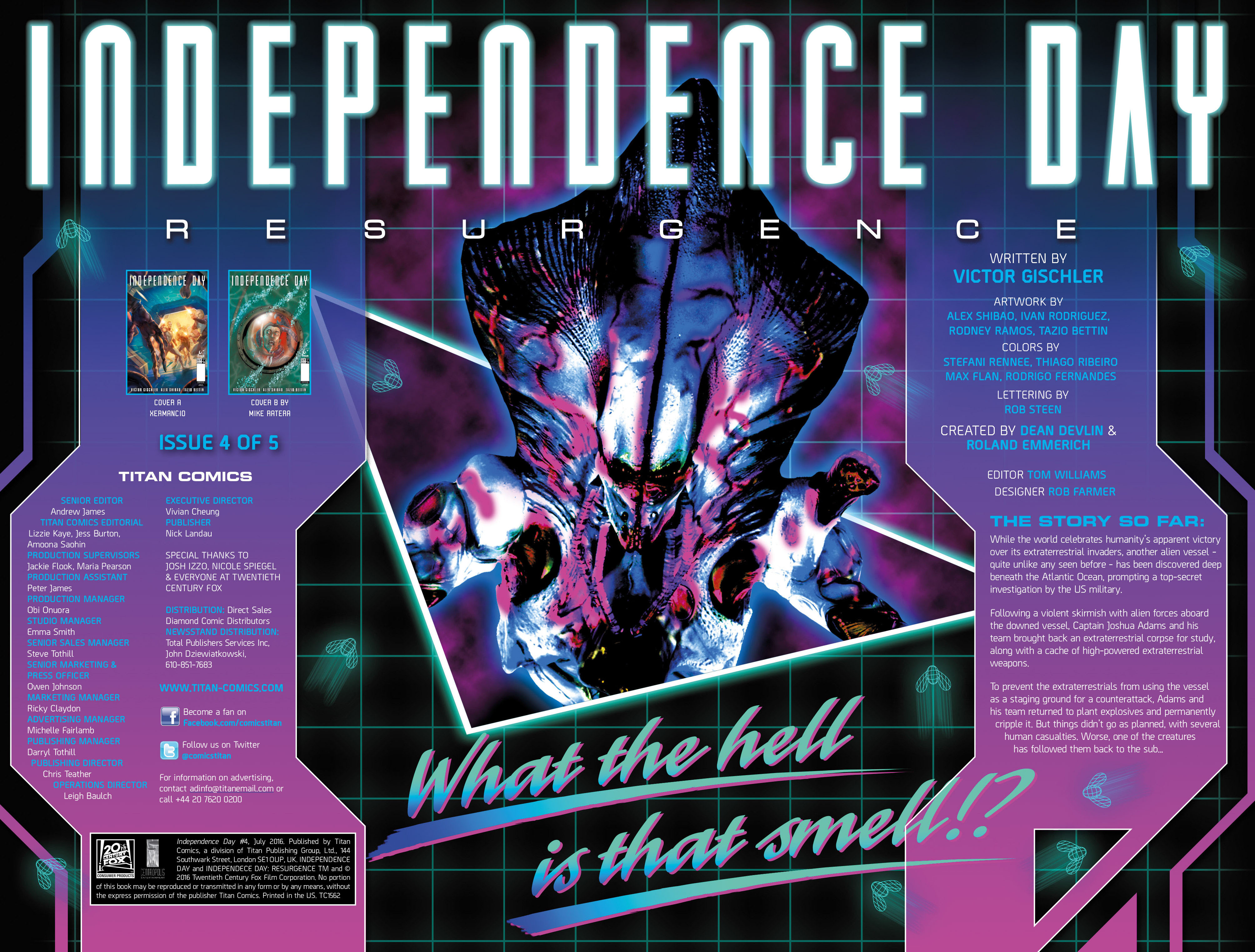 Read online Independence Day comic -  Issue #4 - 2