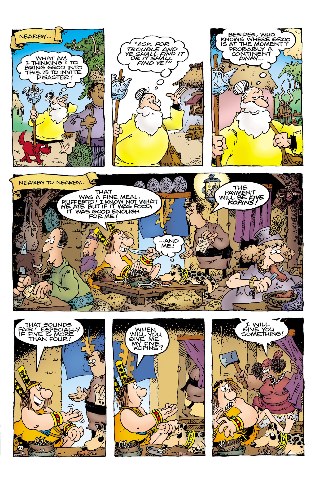 Read online Groo: Friends and Foes comic -  Issue #6 - 13