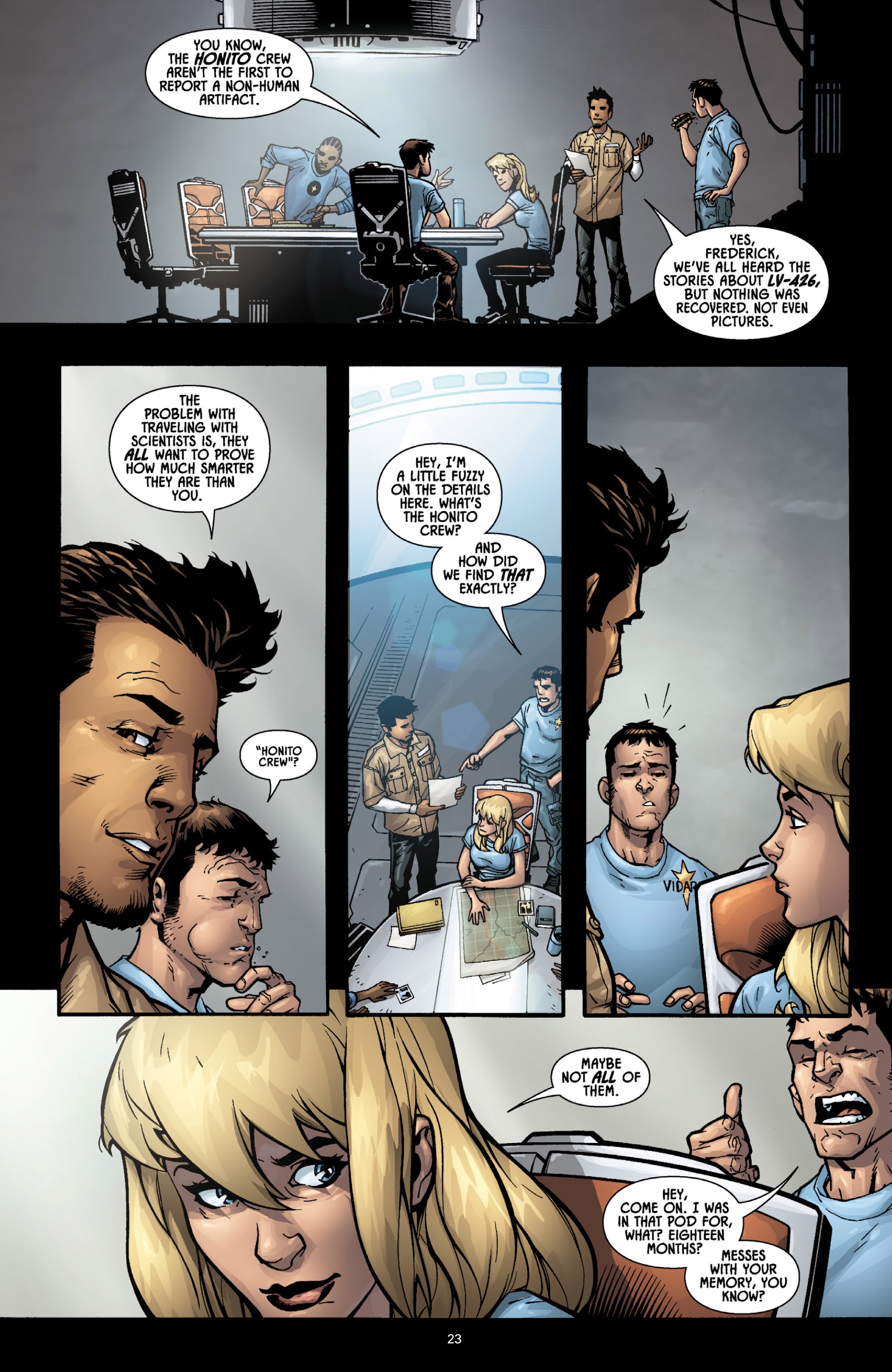 Read online Aliens: More Than Human comic -  Issue # TPB - 24
