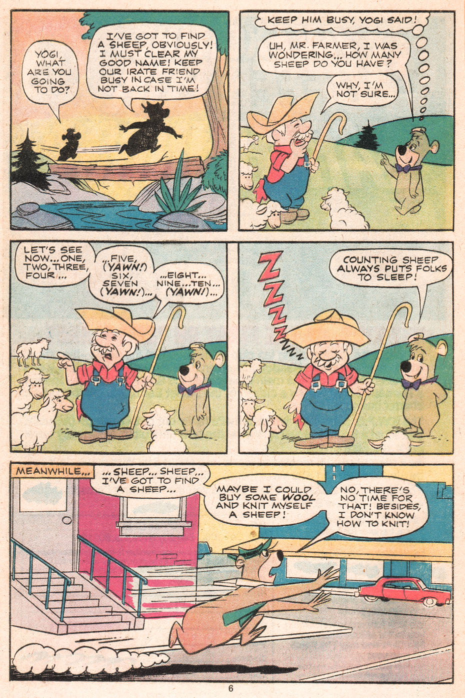 Read online Yogi Bear comic -  Issue #4 - 8