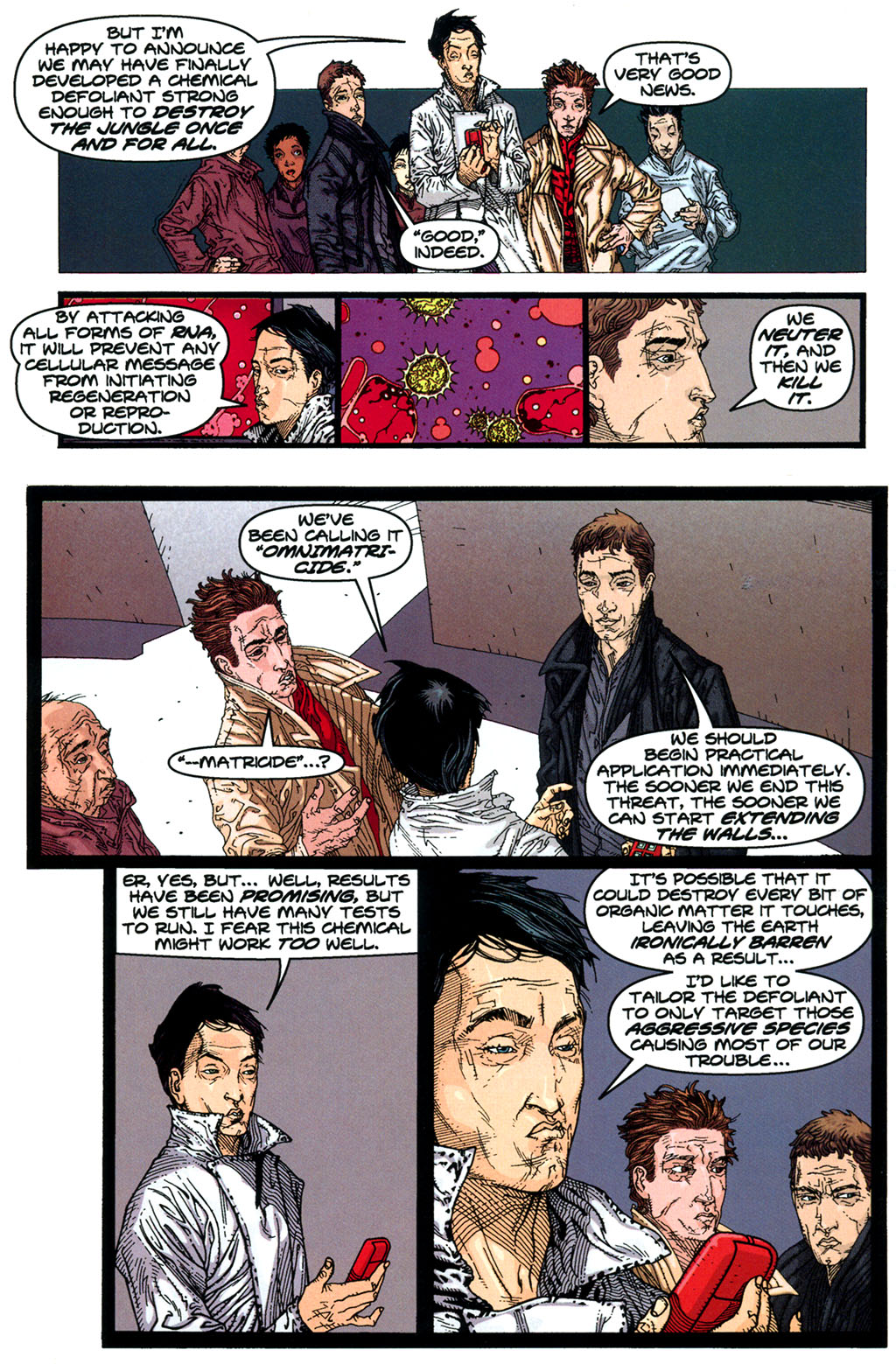 Read online Aeon Flux comic -  Issue #1 - 18