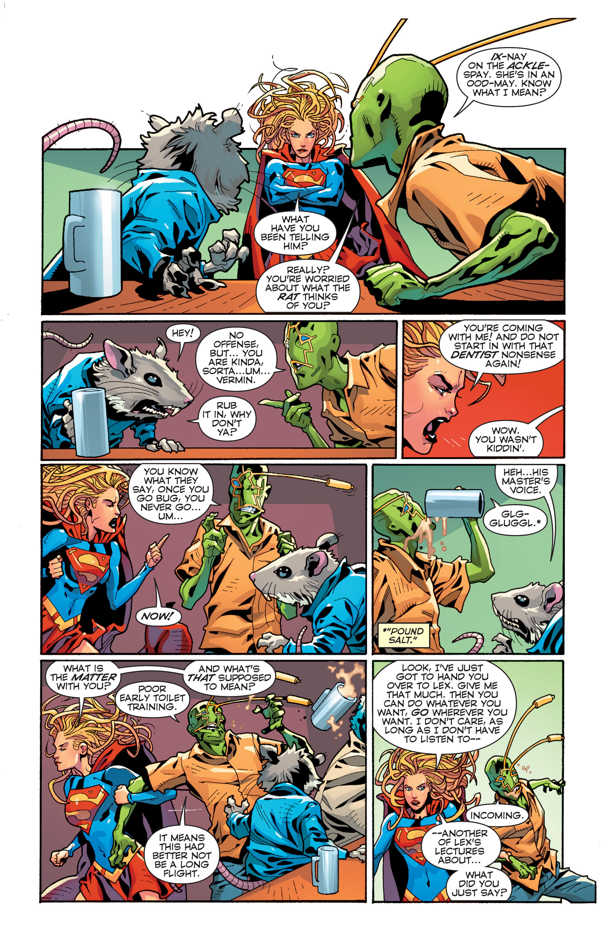 Read online Convergence Supergirl: Matrix comic -  Issue #2 - 7