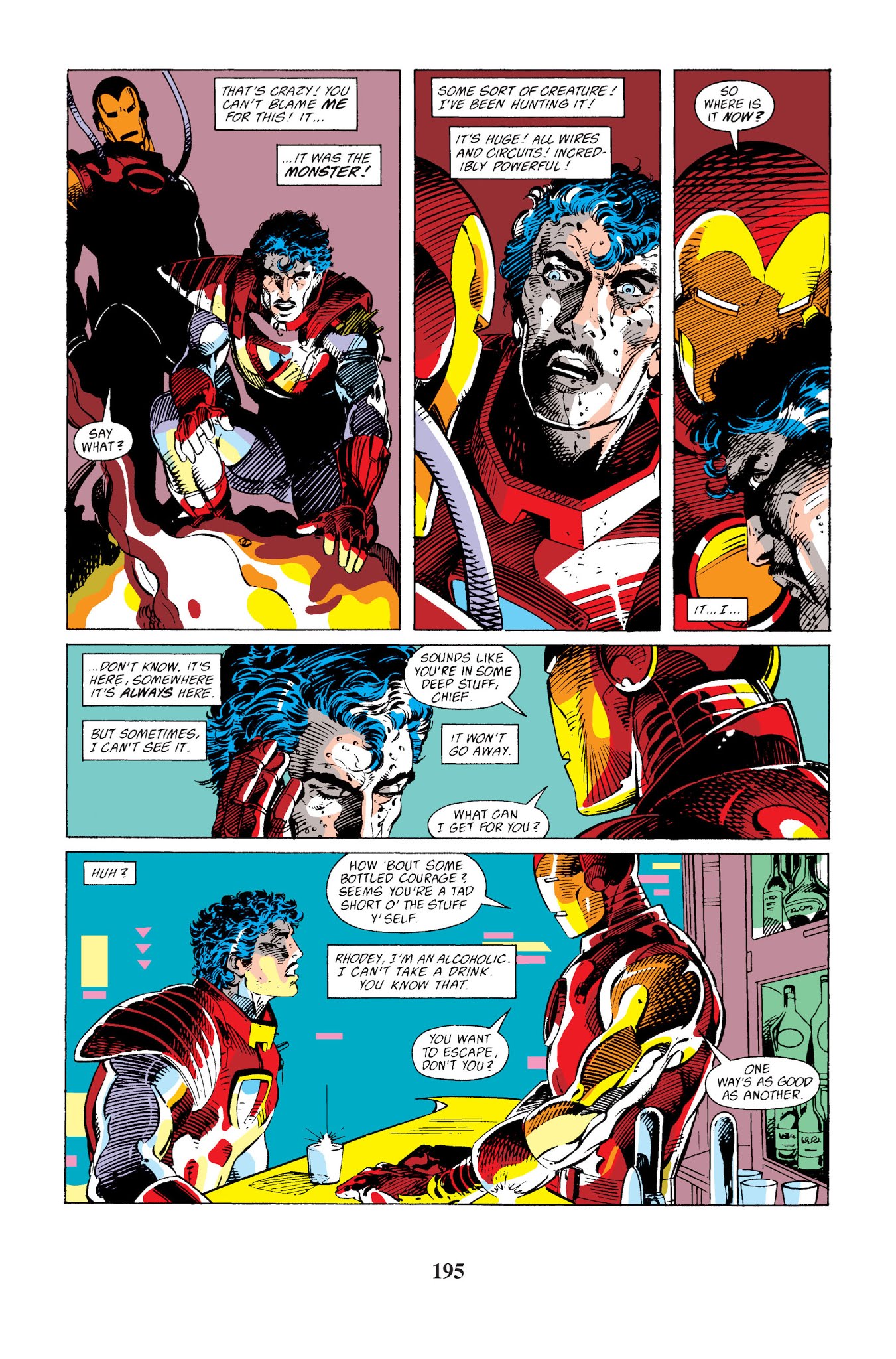 Read online Iron Man Epic Collection comic -  Issue # Stark Wars (Part 5) - 27
