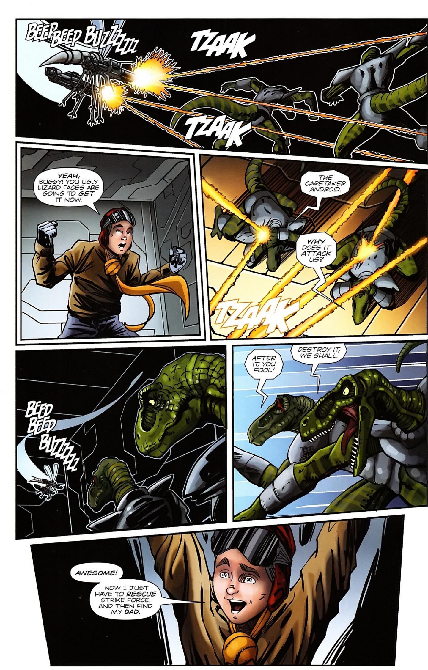 Read online Jurassic StrikeForce 5 comic -  Issue #4 - 7