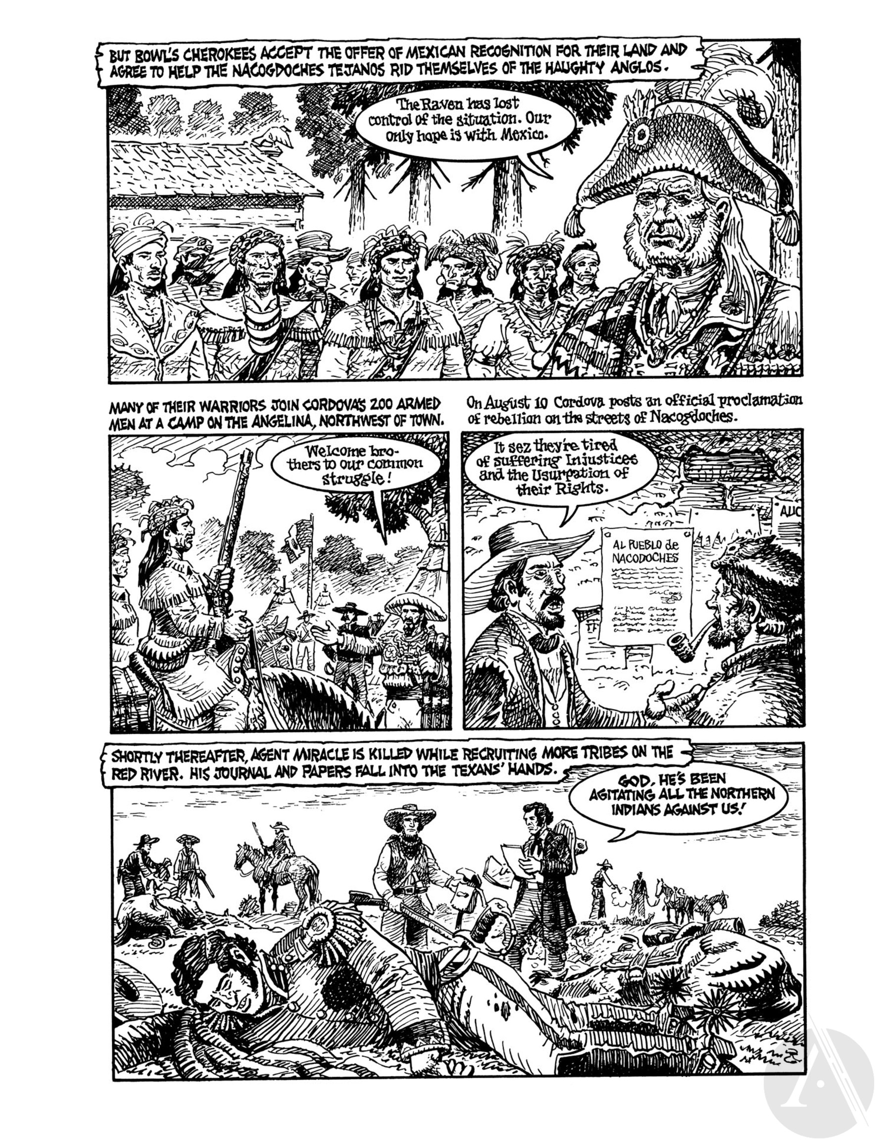 Read online Indian Lover: Sam Houston & the Cherokees comic -  Issue # TPB - 77
