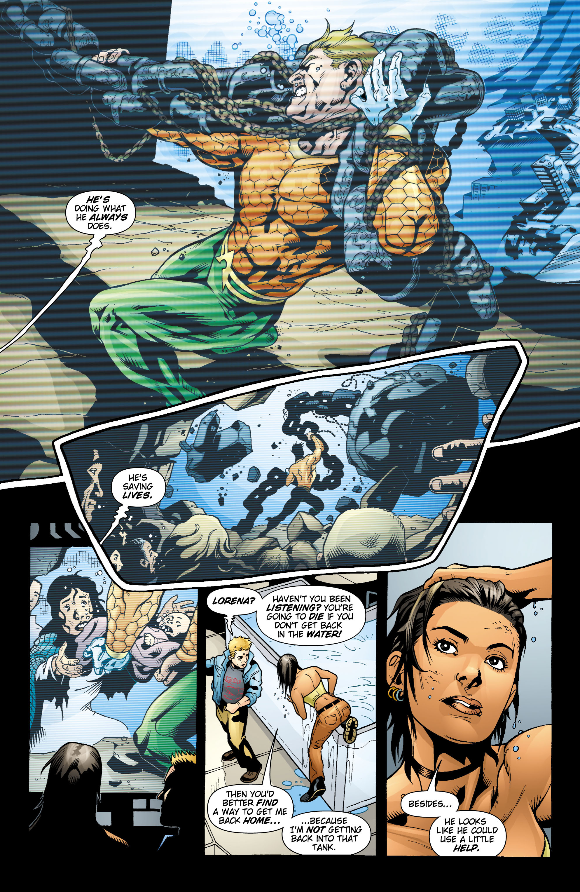 Read online Aquaman (2003) comic -  Issue #17 - 14