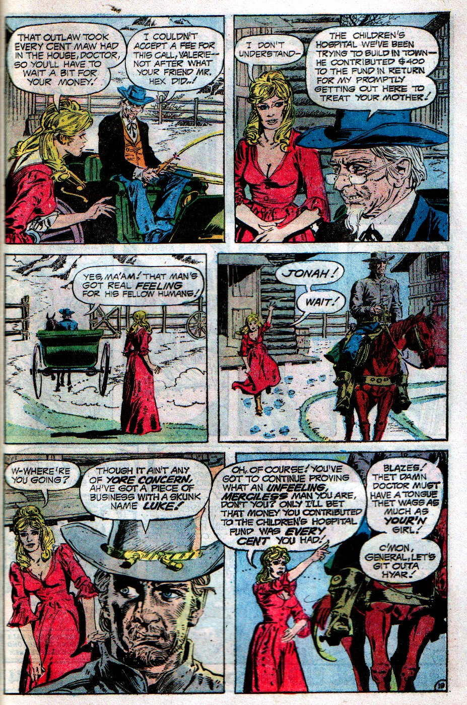 Read online Weird Western Tales (1972) comic -  Issue #21 - 23