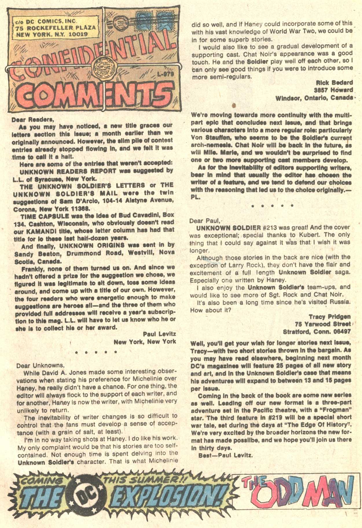 Read online Unknown Soldier (1977) comic -  Issue #218 - 32