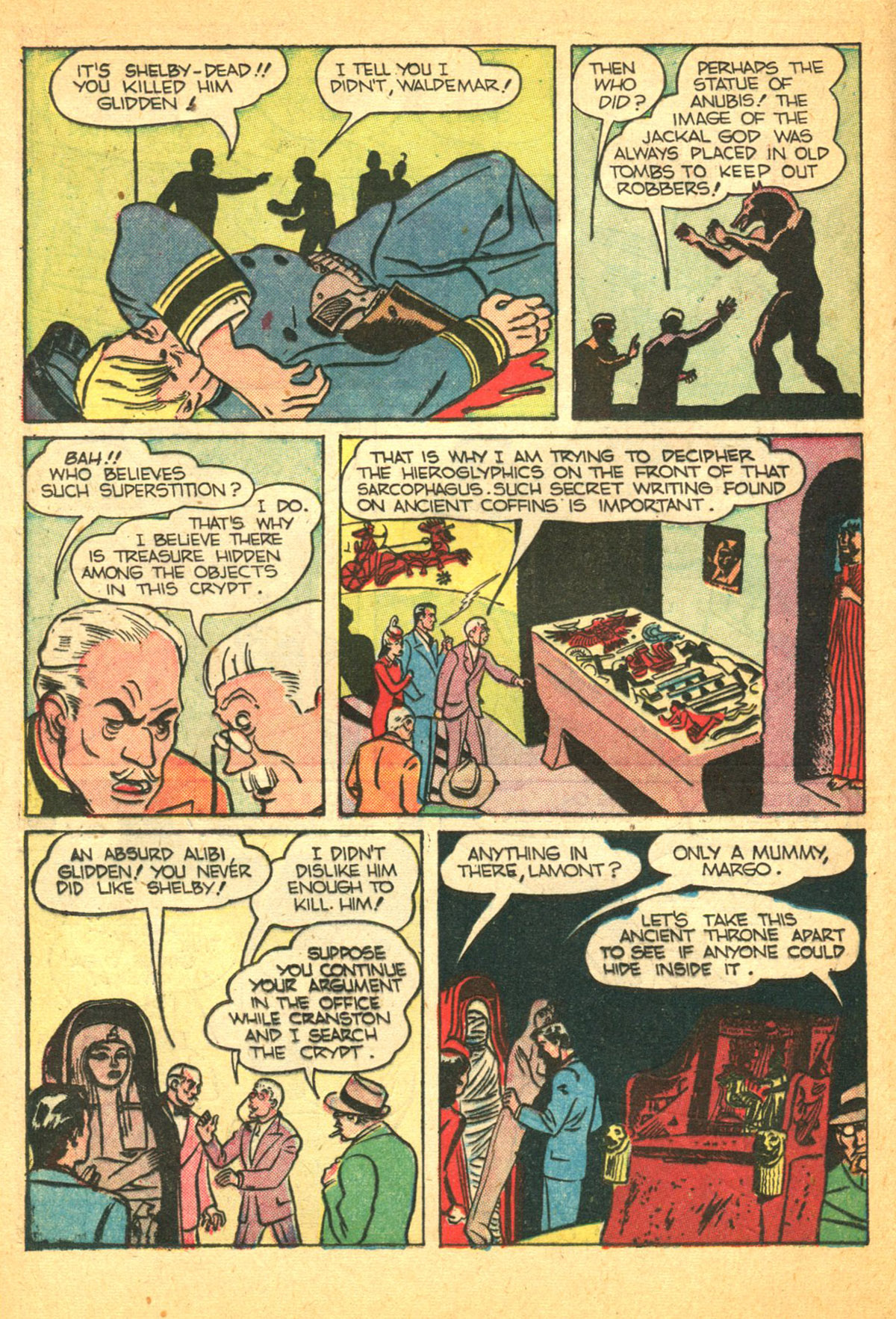 Read online Shadow Comics comic -  Issue #38 - 20