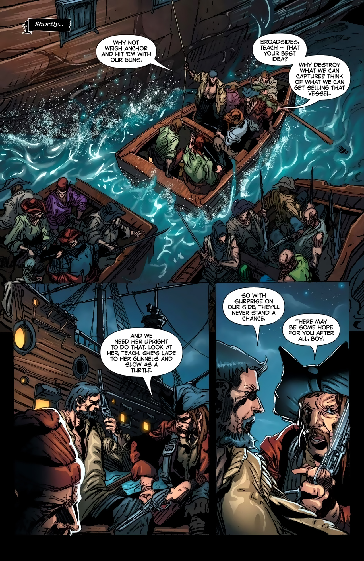 Read online Blackbeard: Legend of the Pyrate King comic -  Issue #3 - 6