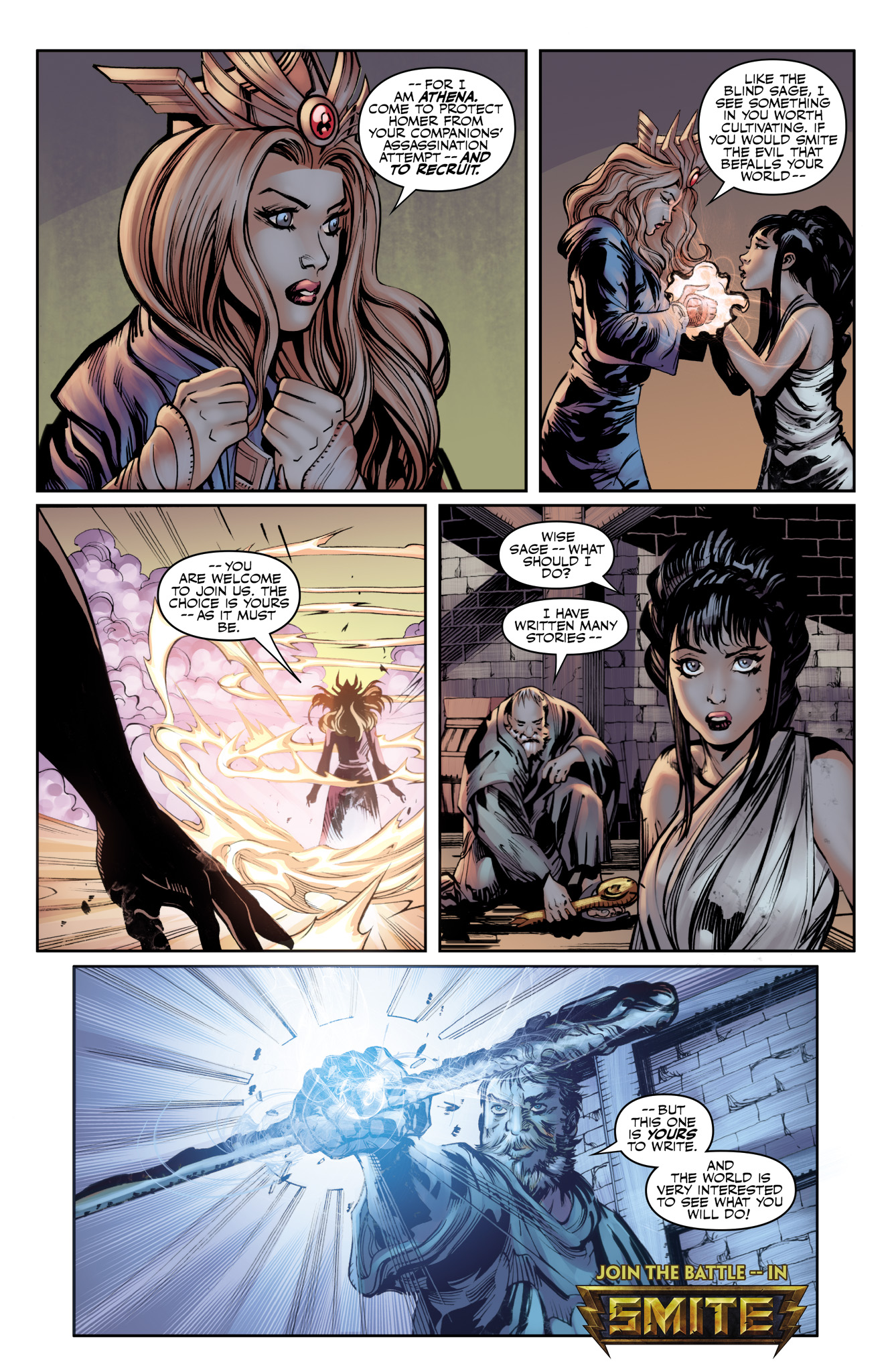 Read online SMITE comic -  Issue # Full - 14