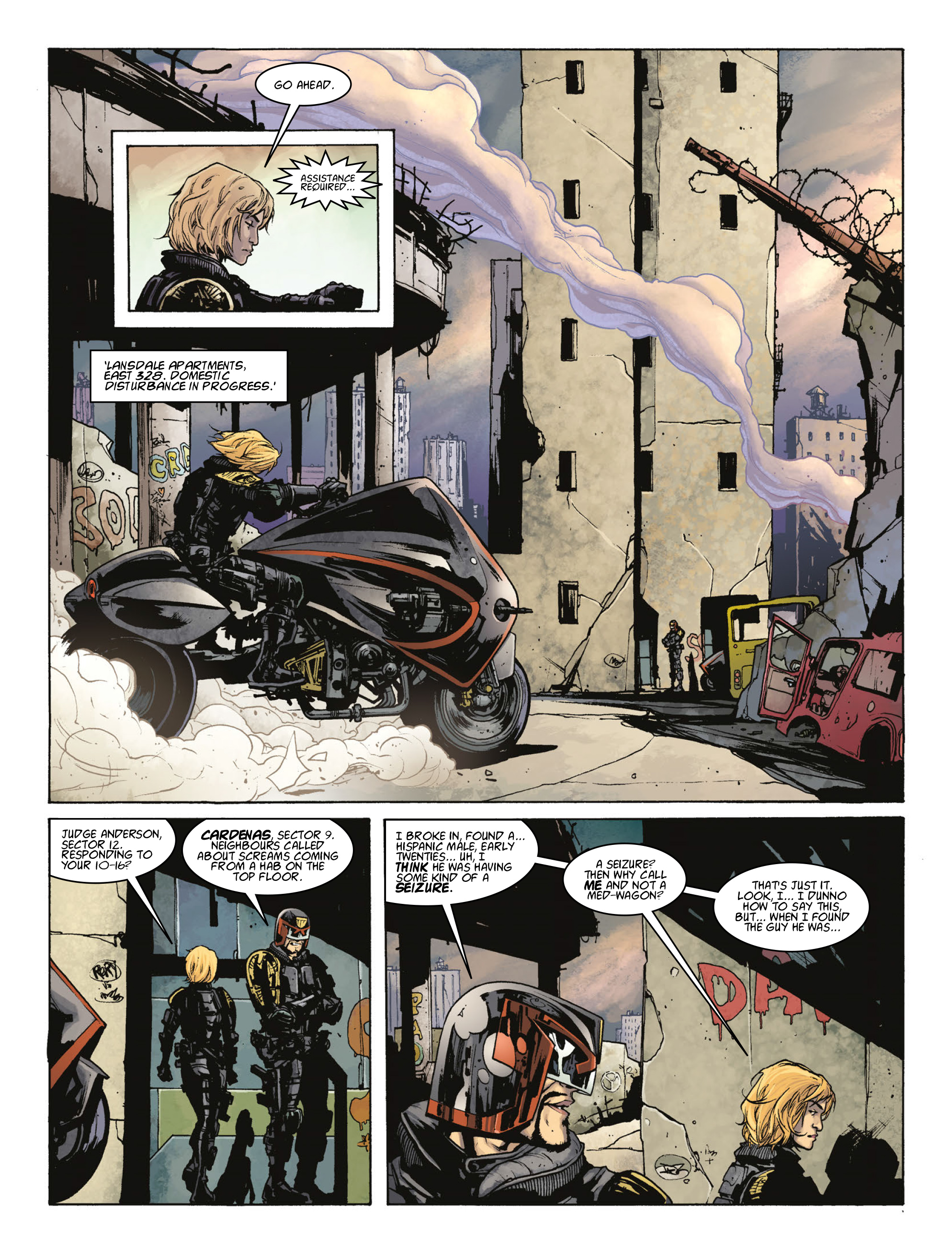 Read online Judge Dredd Megazine (Vol. 5) comic -  Issue #377 - 52