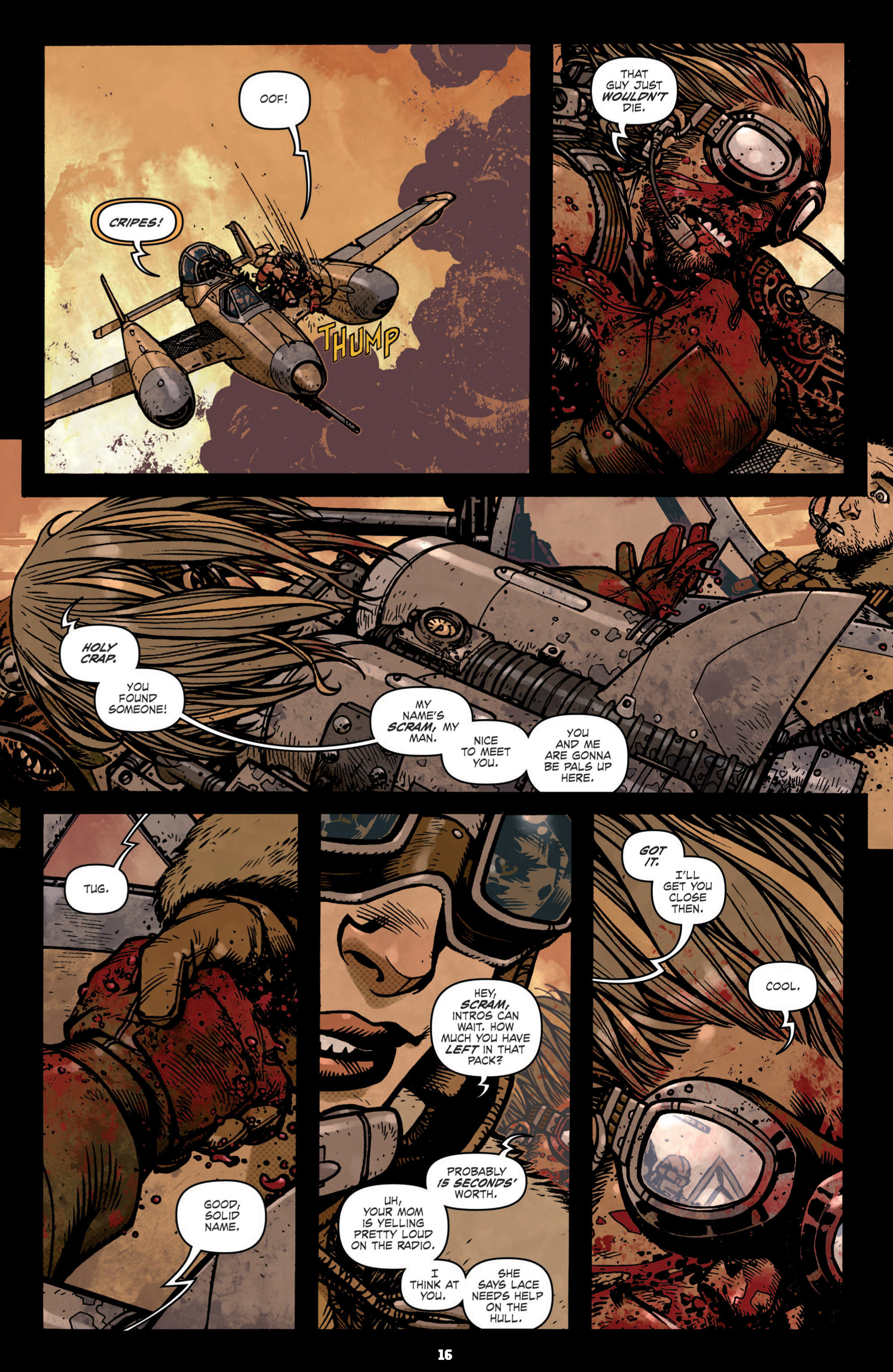 Read online Wild Blue Yonder comic -  Issue #1 - 18