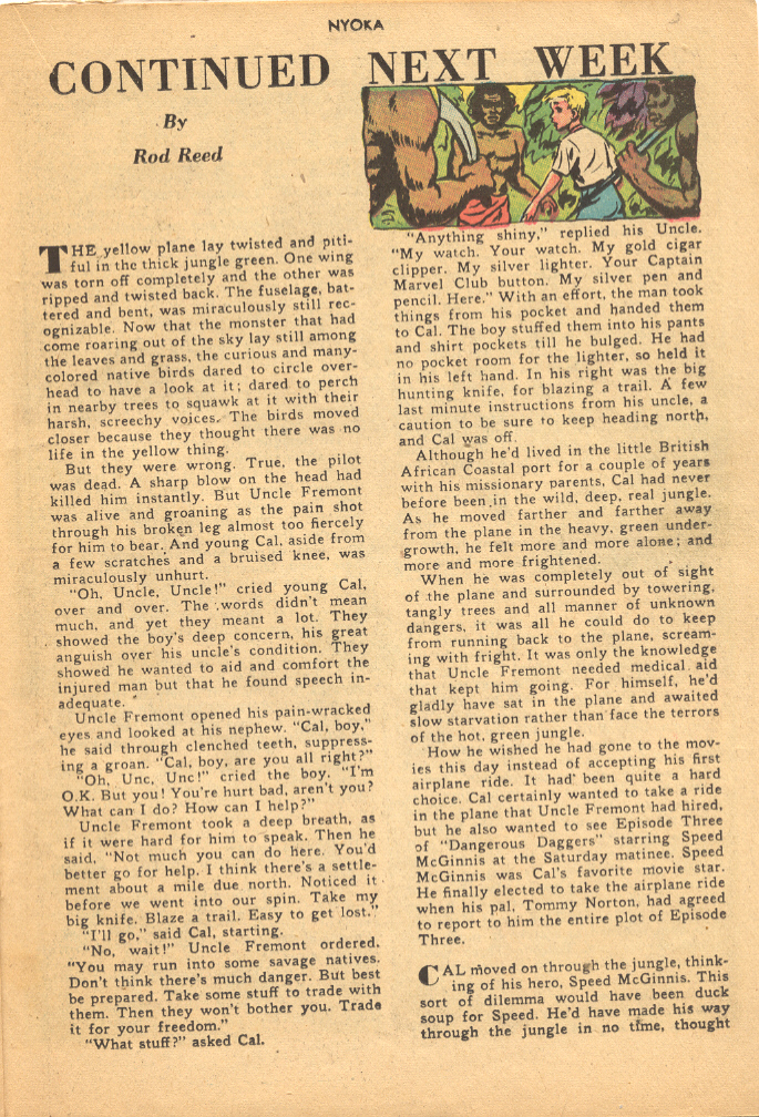 Read online Nyoka the Jungle Girl (1945) comic -  Issue #15 - 21