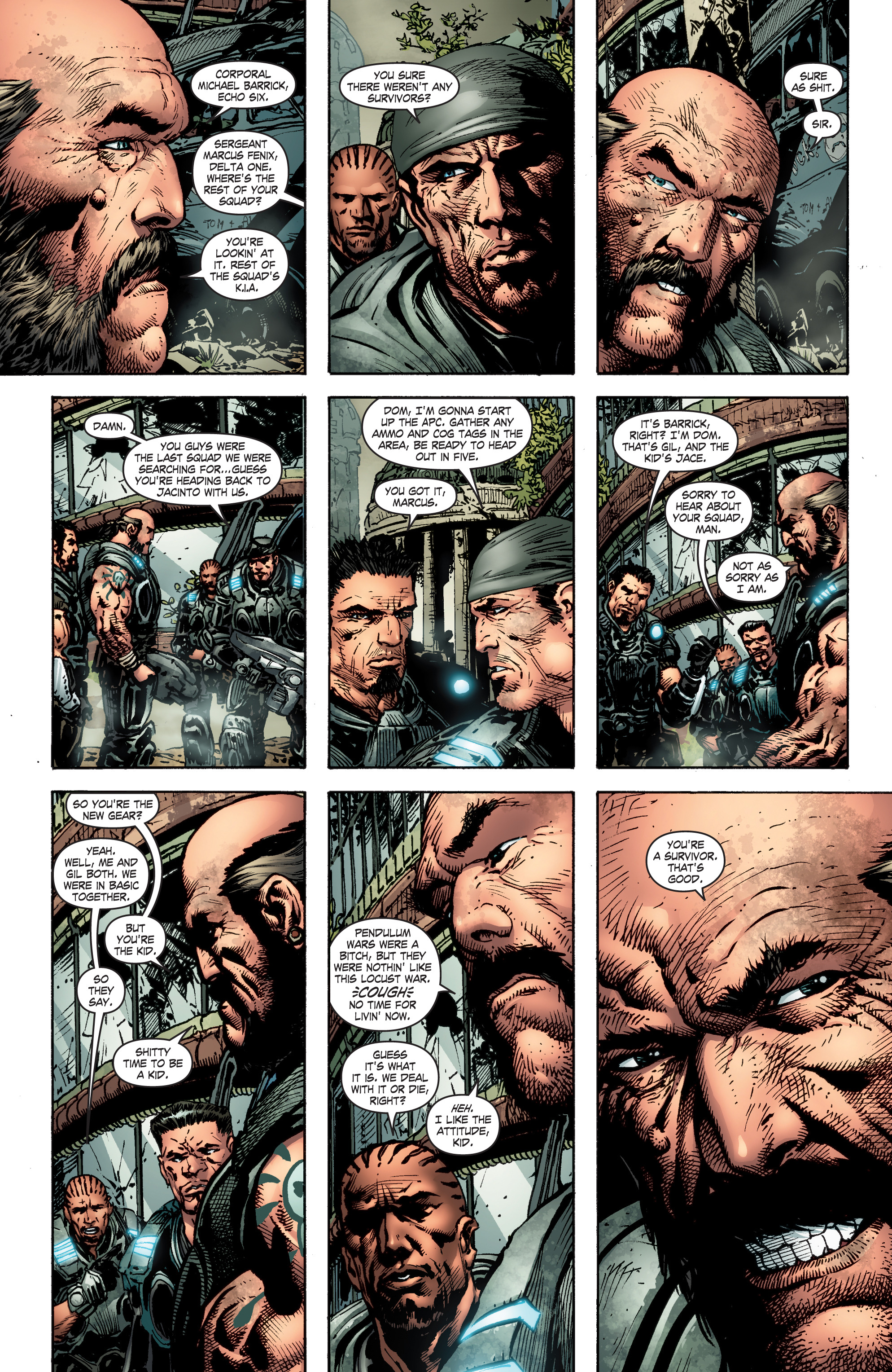 Read online Gears Of War comic -  Issue #1 - 13