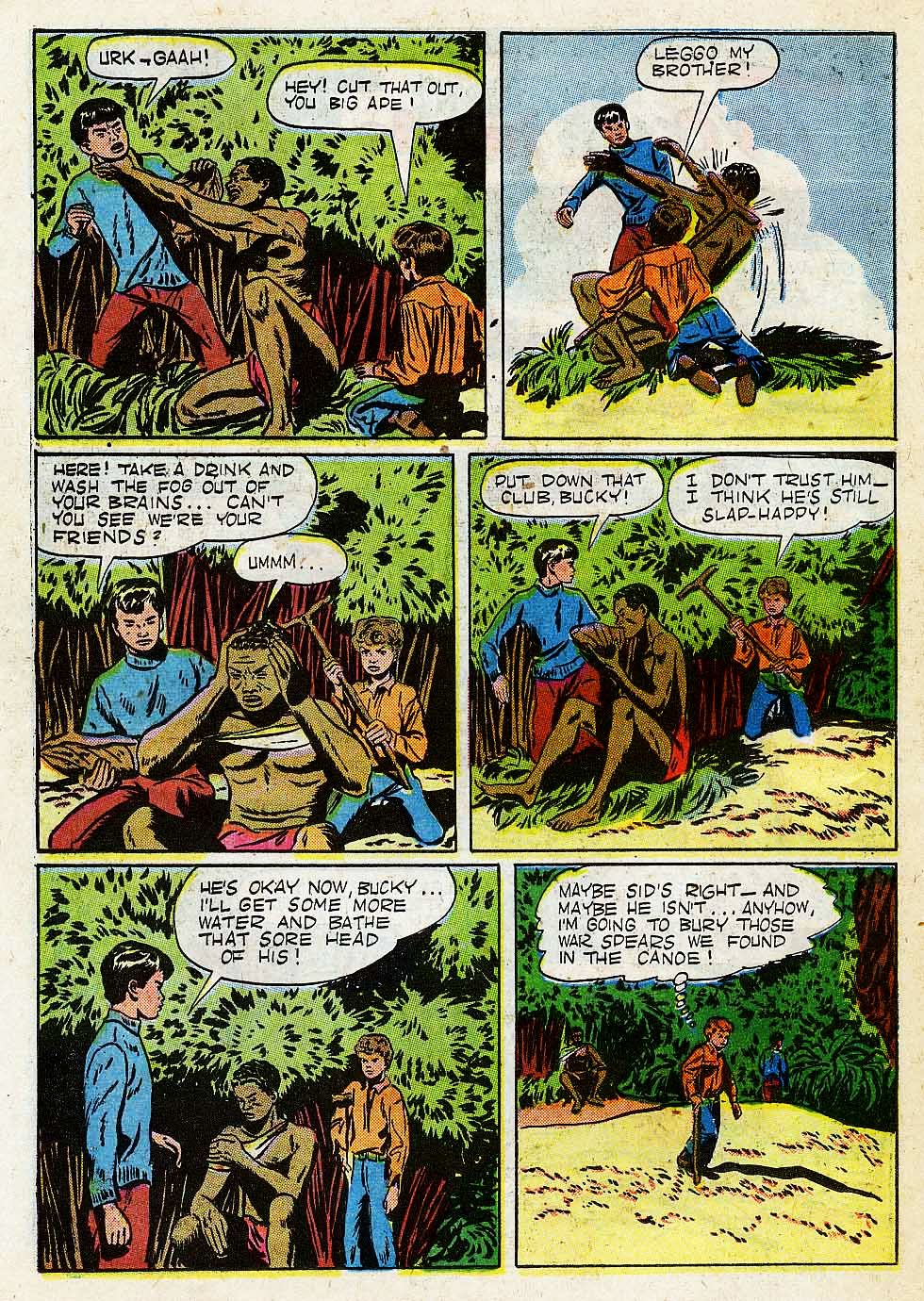 Read online Tarzan (1948) comic -  Issue #13 - 46