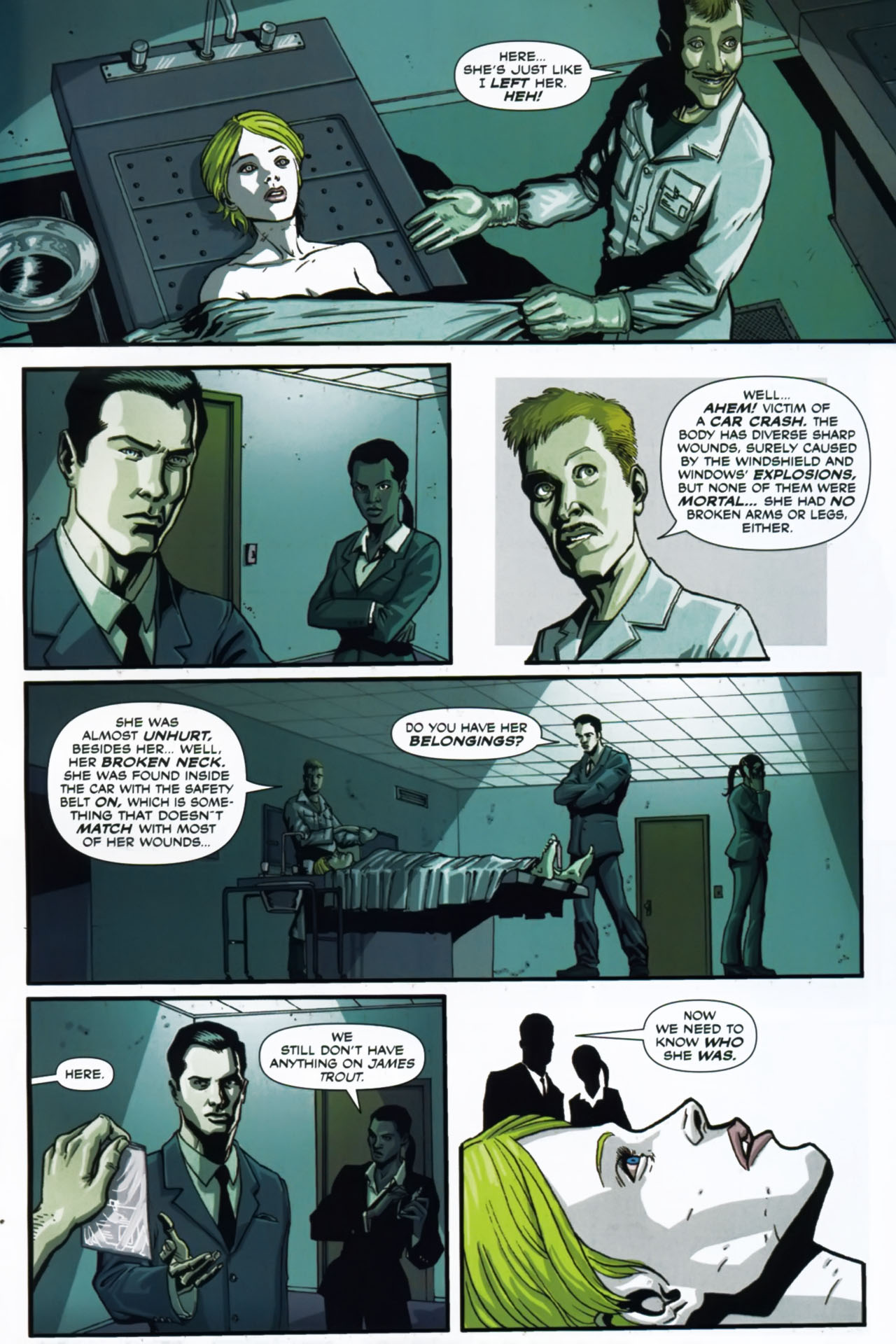Read online Lazarus (2007) comic -  Issue #1 - 11