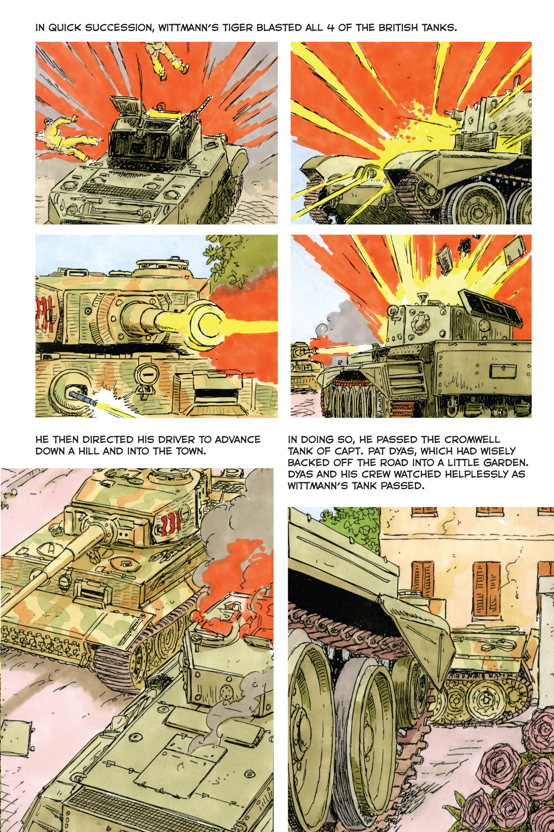 Read online Normandy: A Graphic History of D-Day, the Allied Invasion of Hitler's Fortress Europe comic -  Issue # TPB - 42