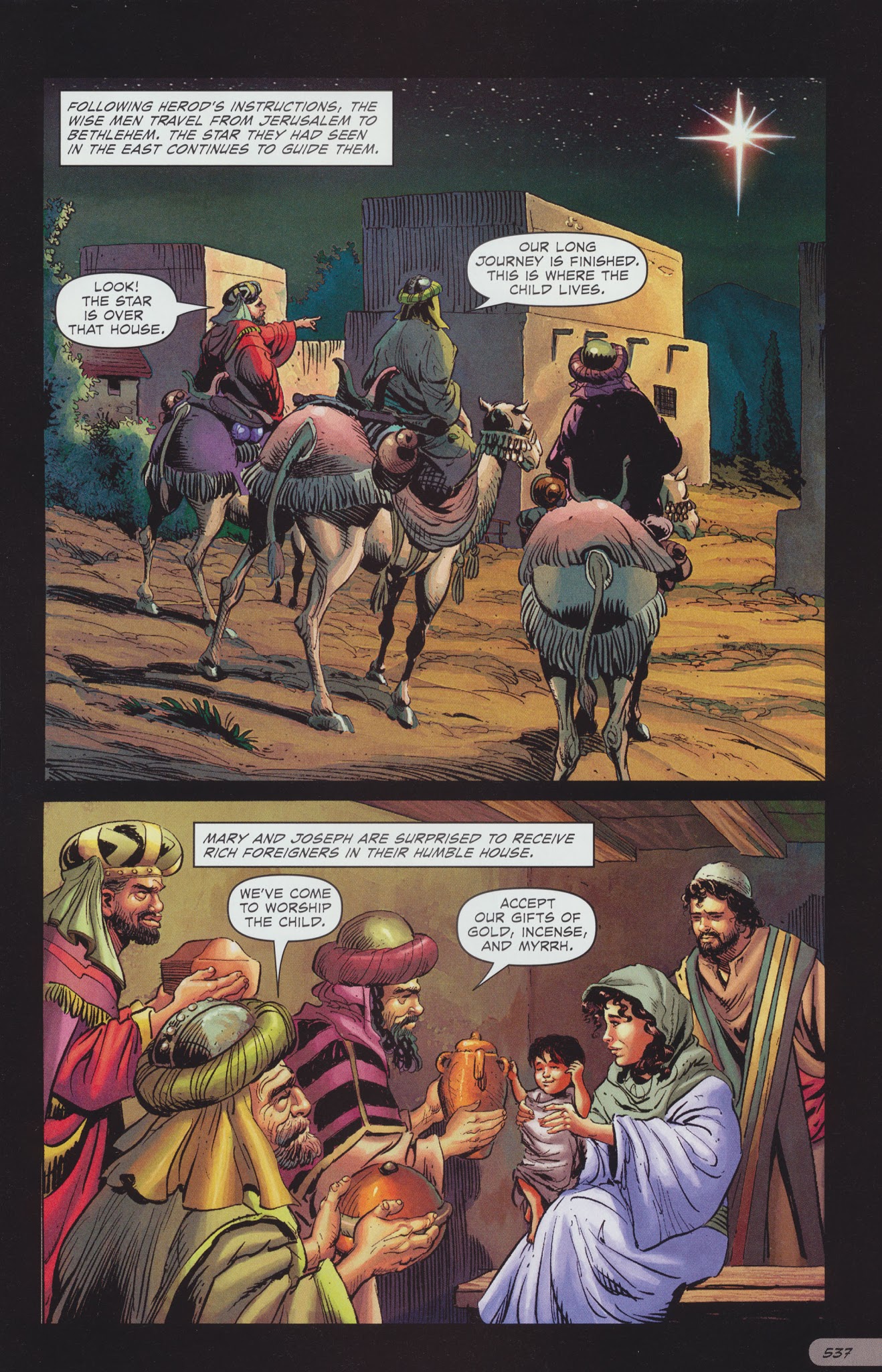 Read online The Action Bible comic -  Issue # TPB 2 - 160